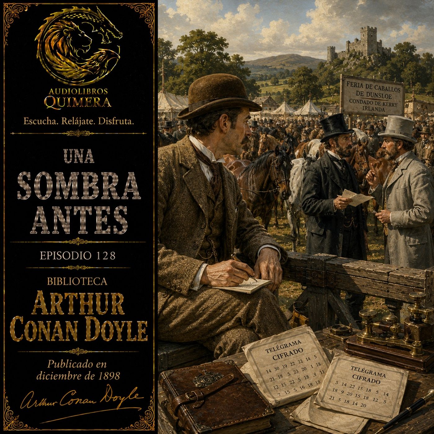 128 - Una Sombra Antes Audiolibro - Arthur Conan Doyle episode artwork