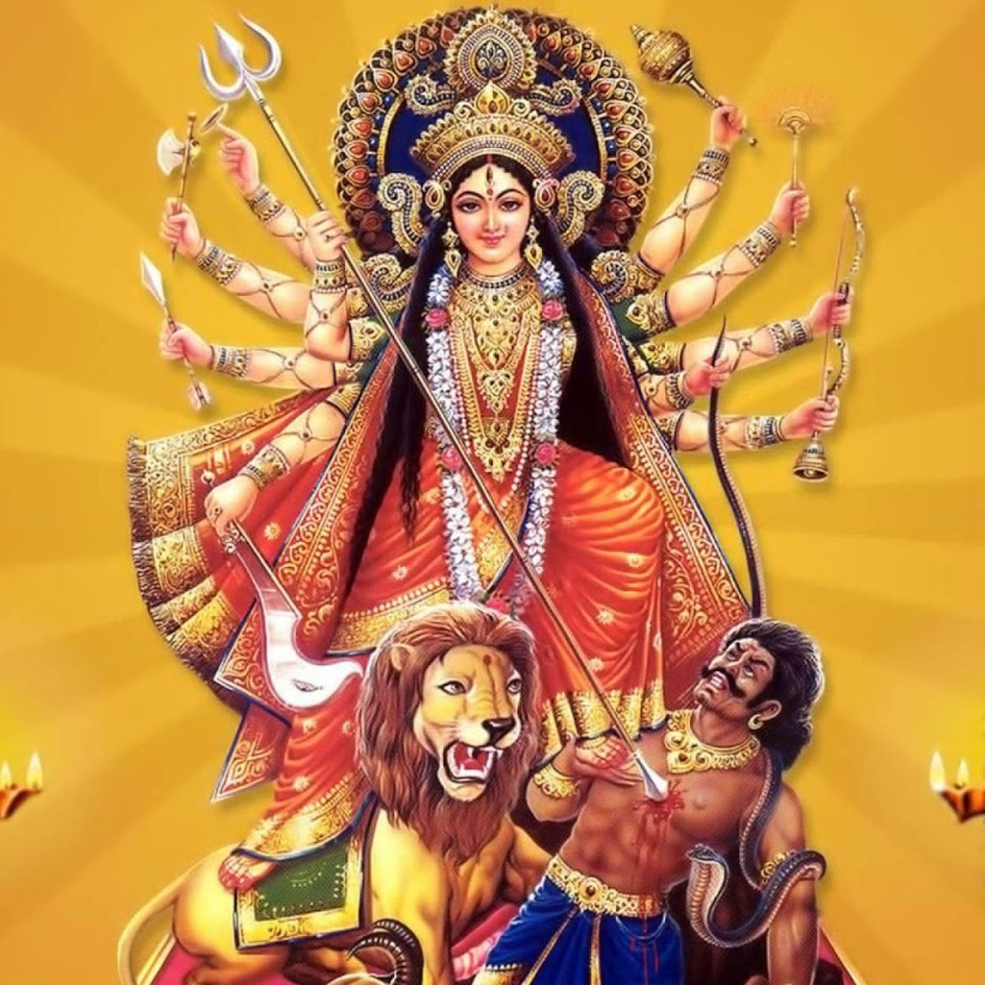 Durga: Creator and Destroyer of Difficulties