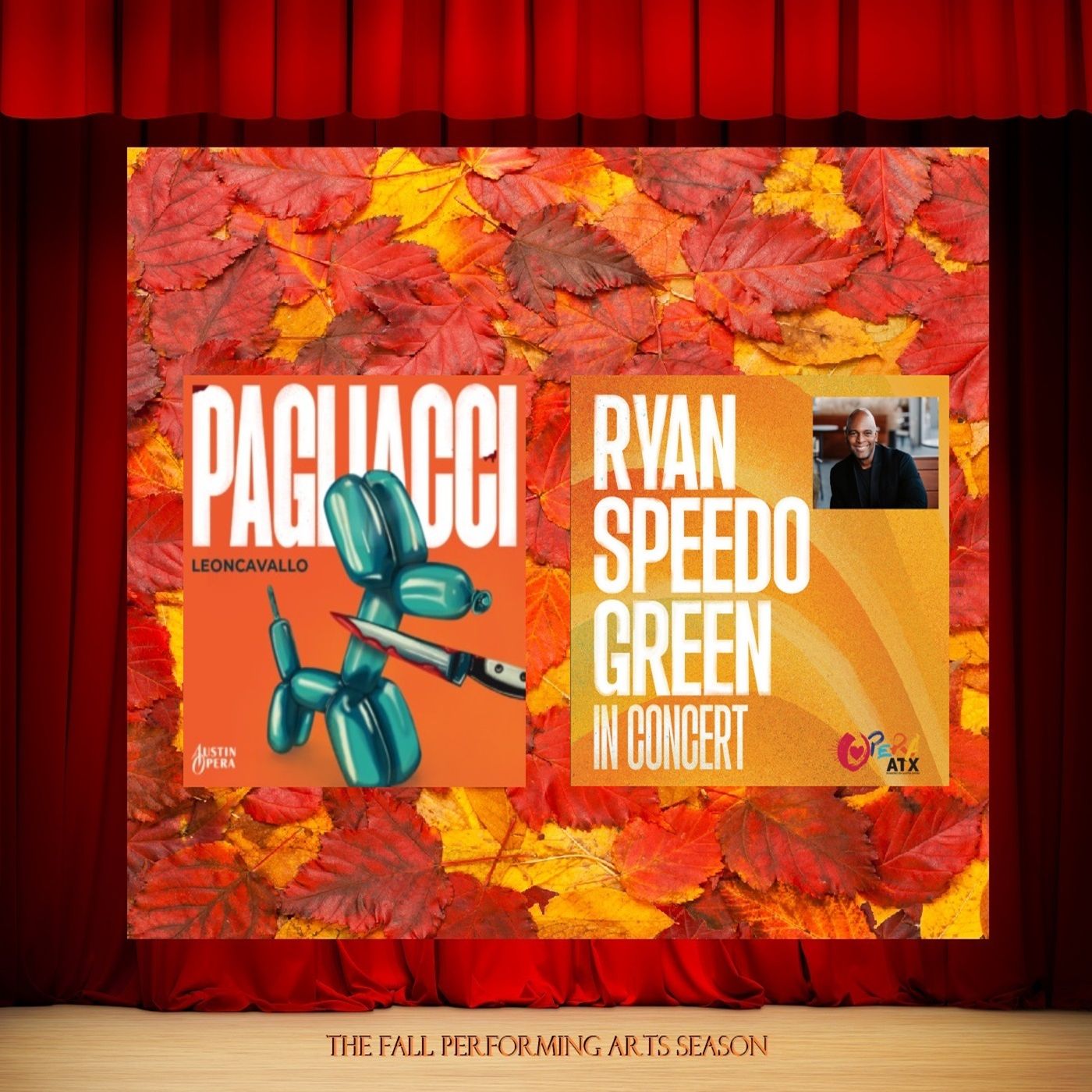 Pagliacci at the Austin Opera, then Ryan Speedo Green Sings In Concert.    On Staccato episode artwork