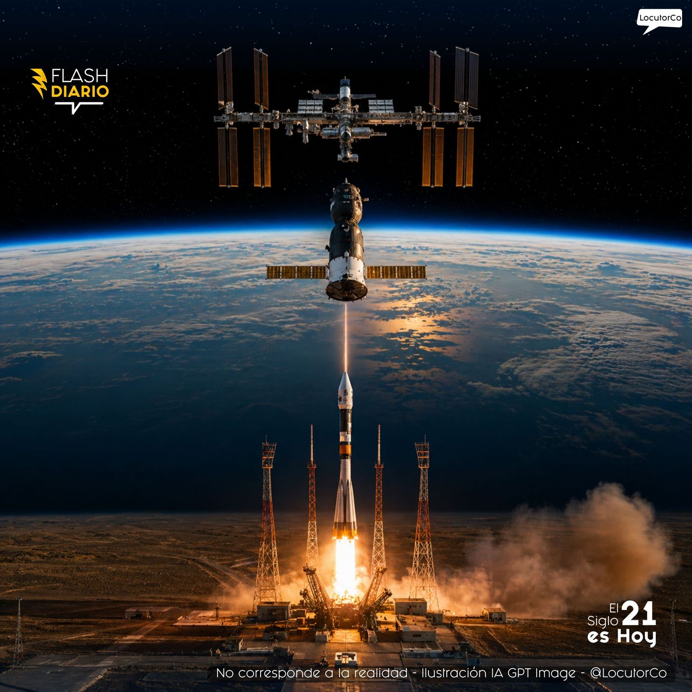Carga rumbo a la ISS- El camión espacial que nunca regresa