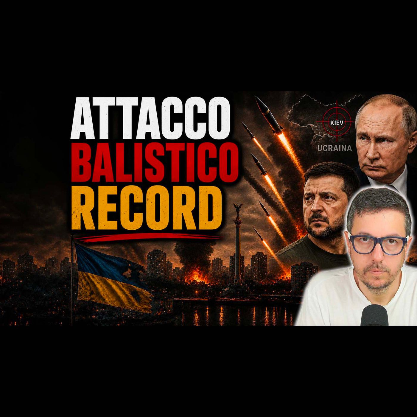 IL PIÙ GRANDE ATTACCO CON MISSILI BALISTICI RUSSI DALL’INIZIO DELLA GUERRA