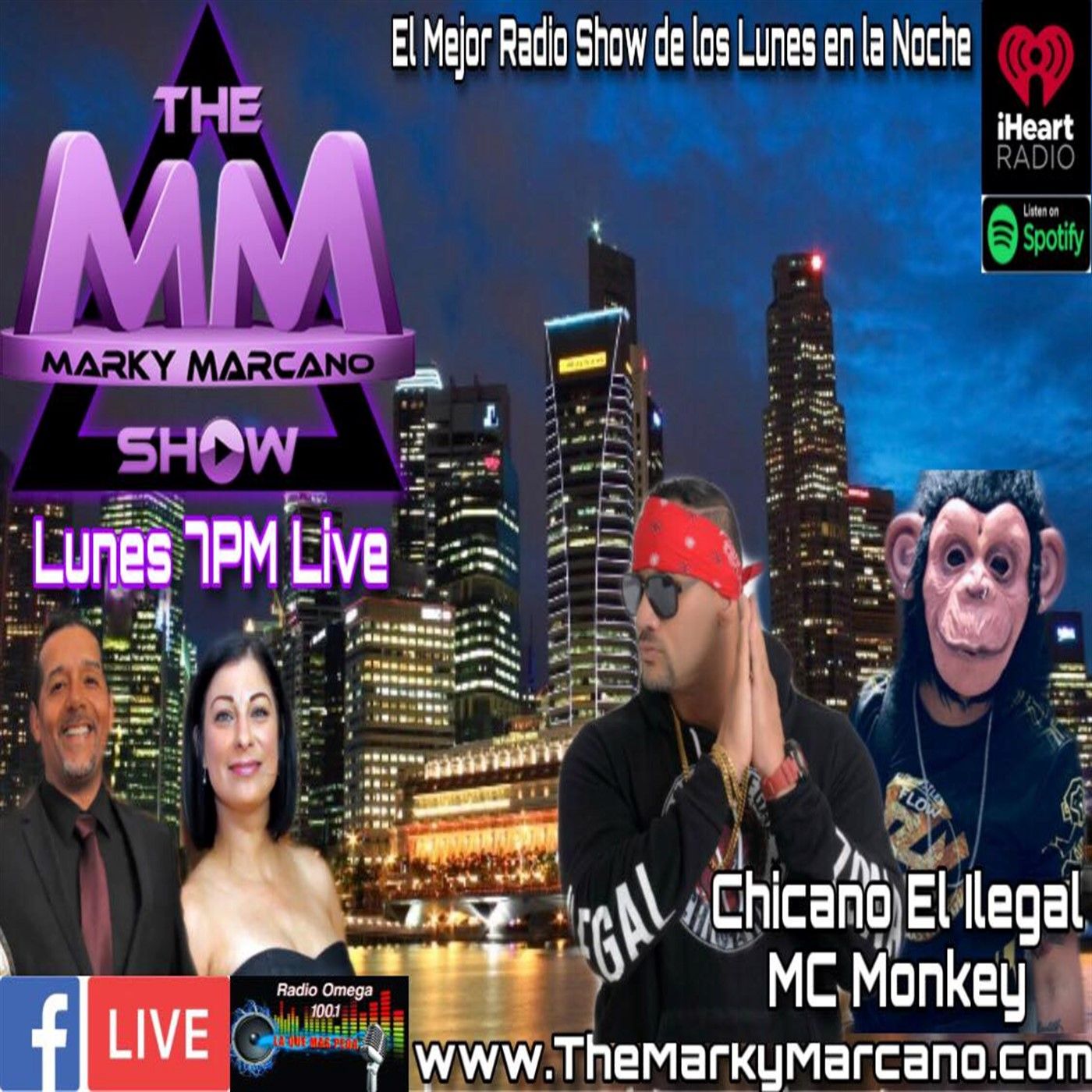 Tonight Invitados El Chico ilegar Chicano | MC Monkey | Entrevista-Relajo-Videos Musicales episode artwork