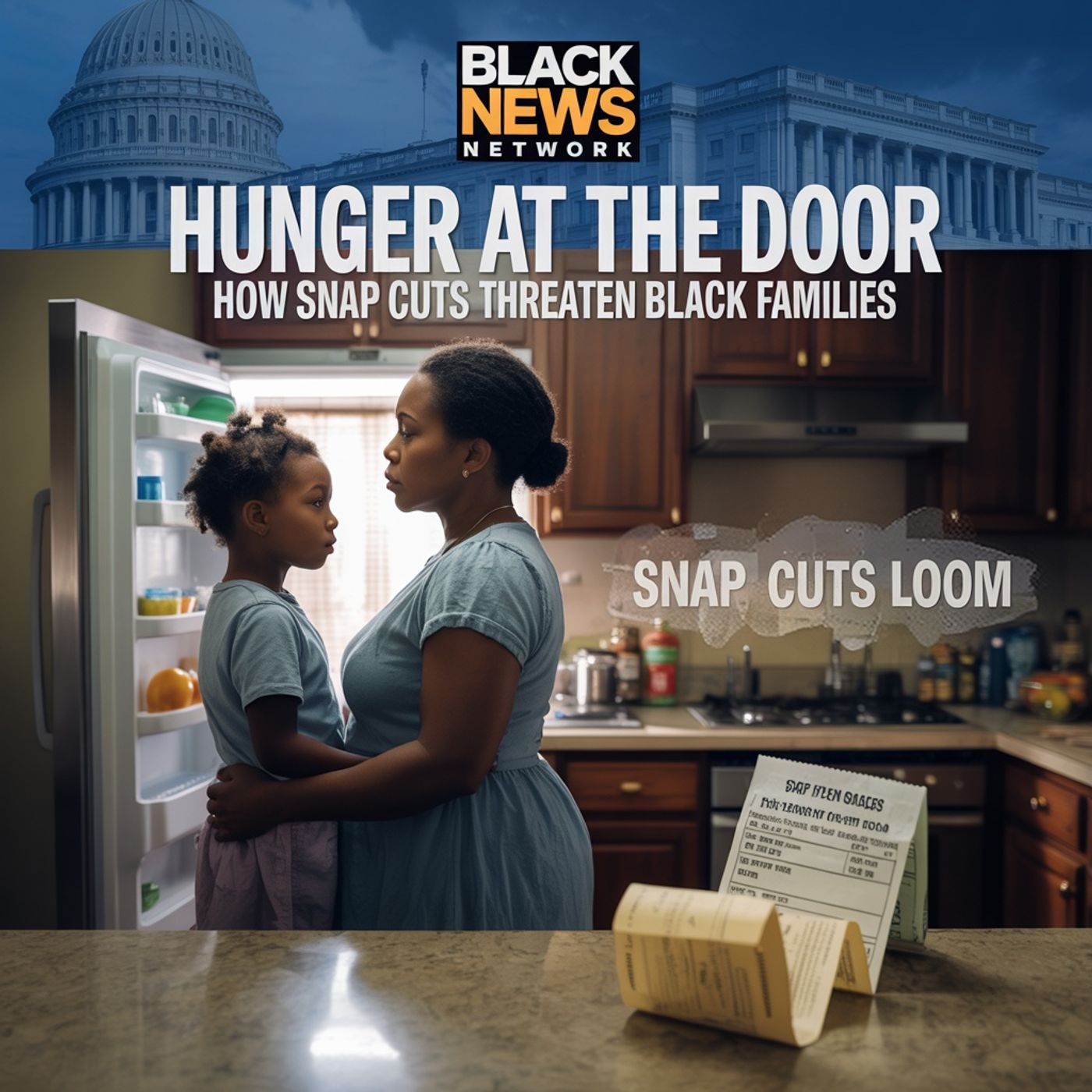 Hunger at the Door: How SNAP Cuts Threaten Black Families Hunger at the Door: How SNAP Cuts Threaten Black Families