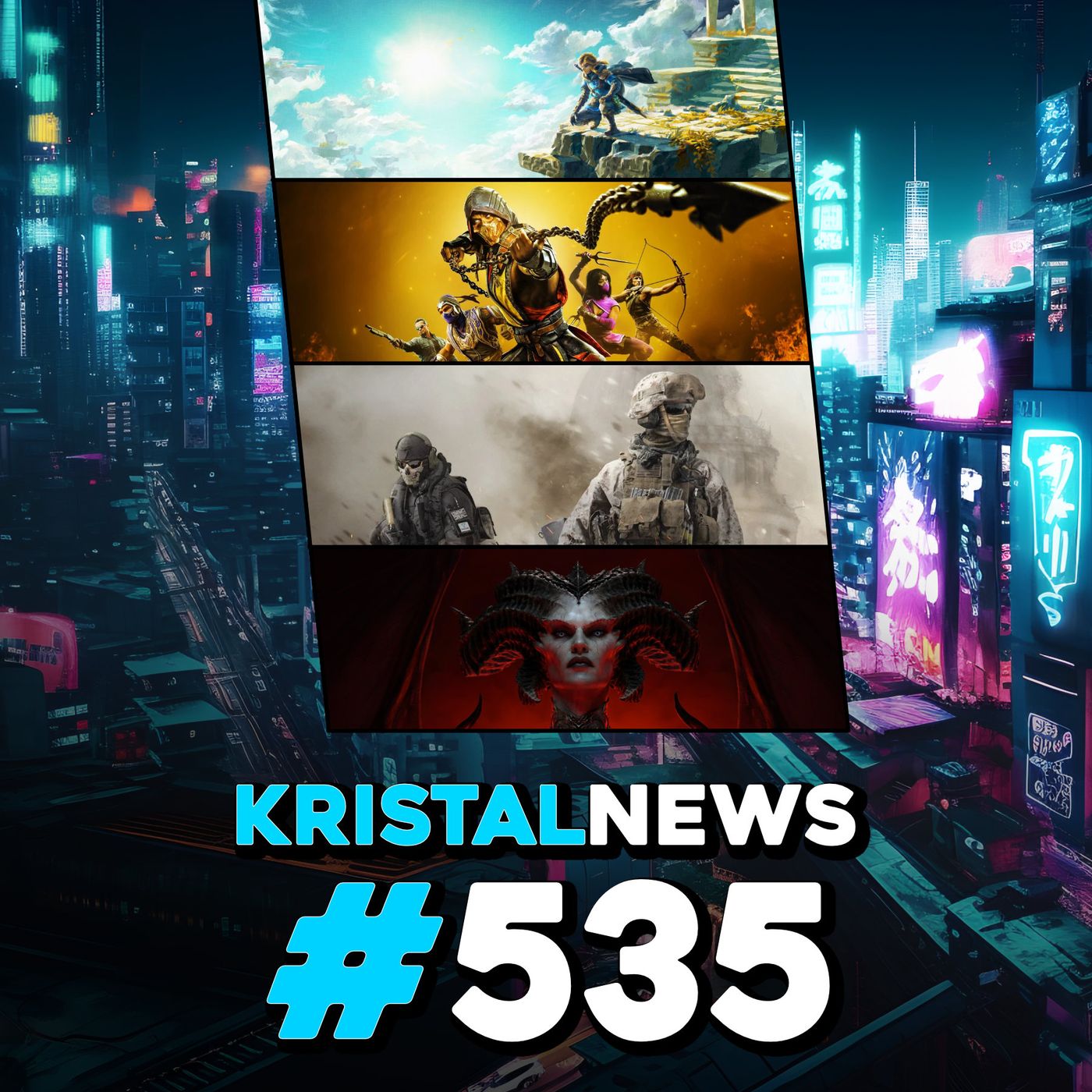ZELDA TOTK RECENSIONI ENTUSIASTICHE | LEAK NOME e DATA COD 2023 | MK è un REBOOT? ▶ #KristalNews 535 episode artwork