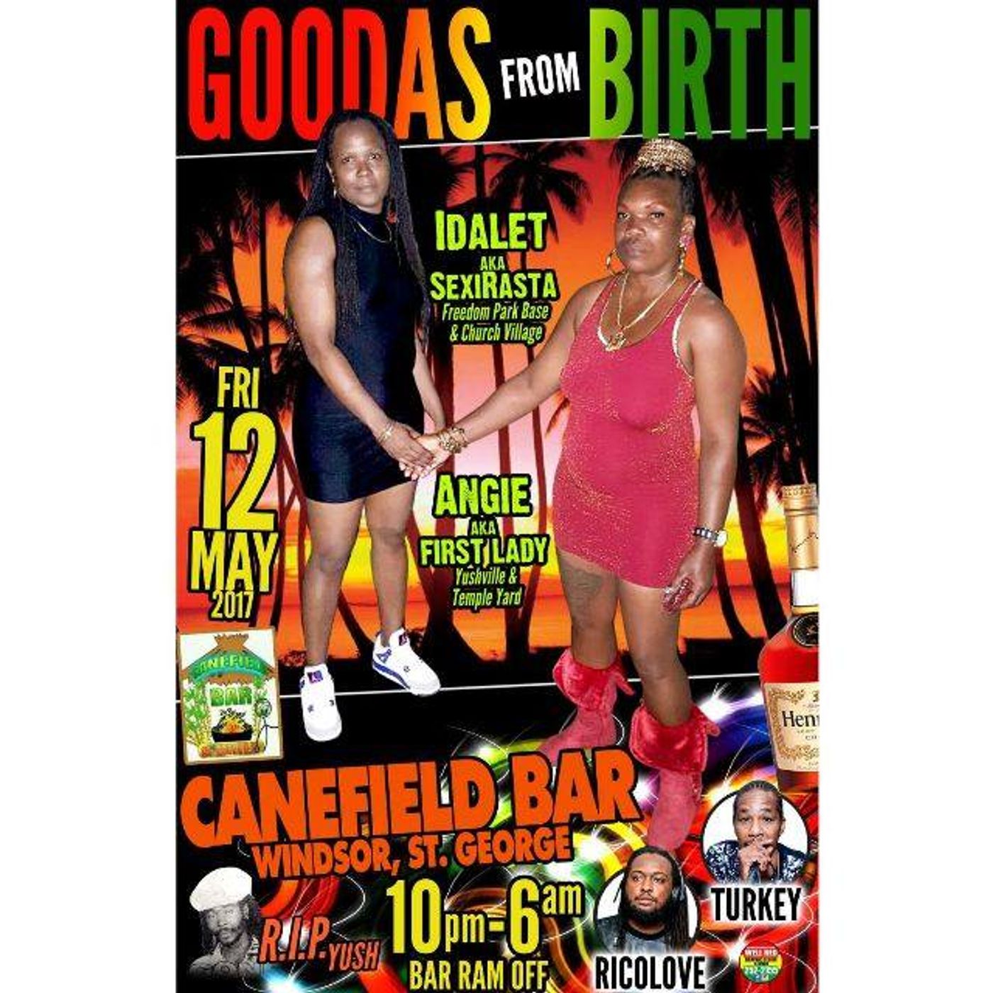 Goodas From Birth May 12th 2017 Canefield Bar episode artwork