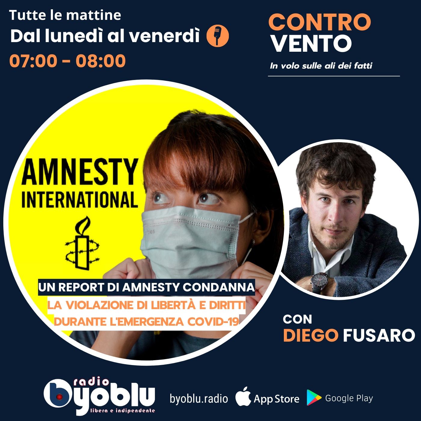 Un report di Amnesty condanna la violazione di libertà e diritti durante l'emergenza Covid-19 episode artwork