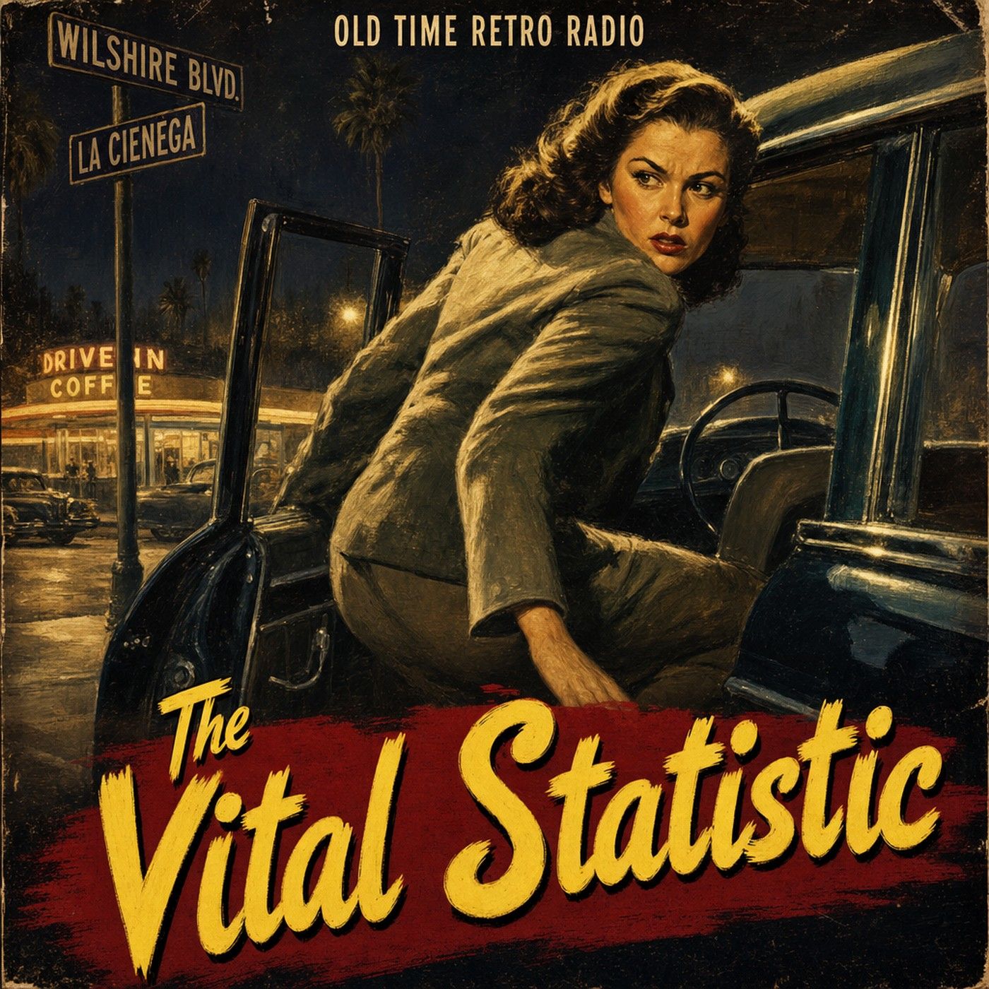 The Adventures of Philip Marlowe - "The Vital Statistic" (Old Time Radio, 1950) episode artwork