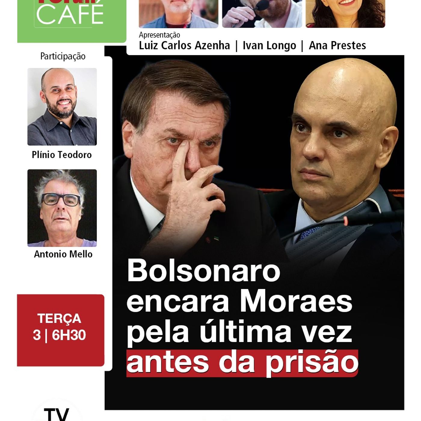 Moraes marca depoimentos no STF de Bolsonaro e mais 7 réus da trama golpista a partir de 9 de junho
