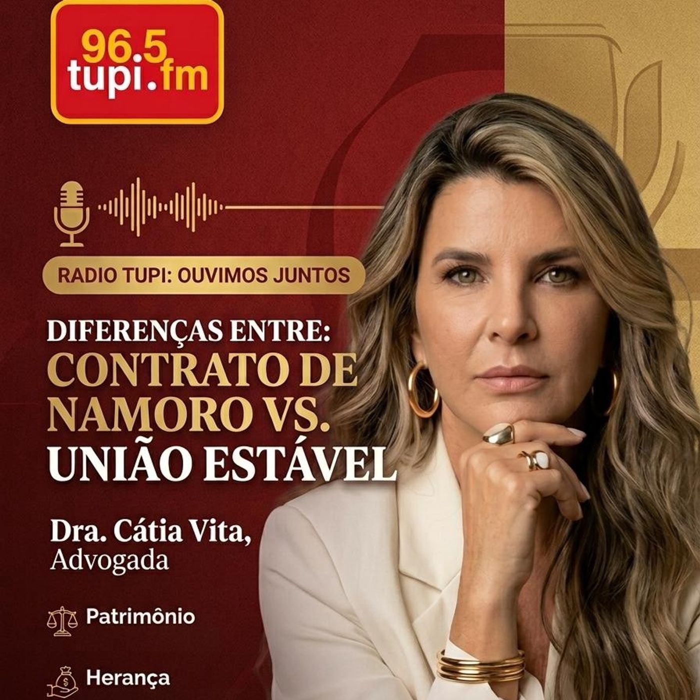 RÁDIO TUPI: DIFERENÇAS ENTRE UNIÃO ESTÁVEL E CONTRATO DE NAMORO episode artwork