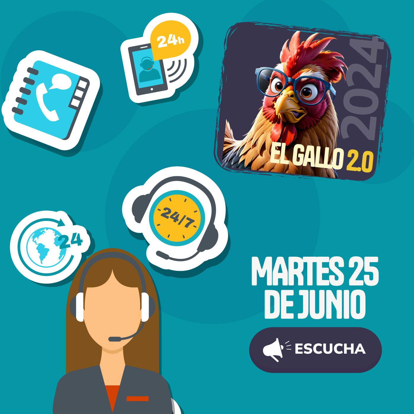 EL GALLO CACAREA