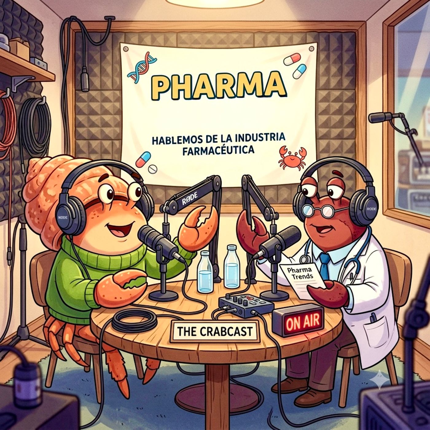 "Reflexiones sobre la industria farmacéutica” ft Dr Carnero episode artwork