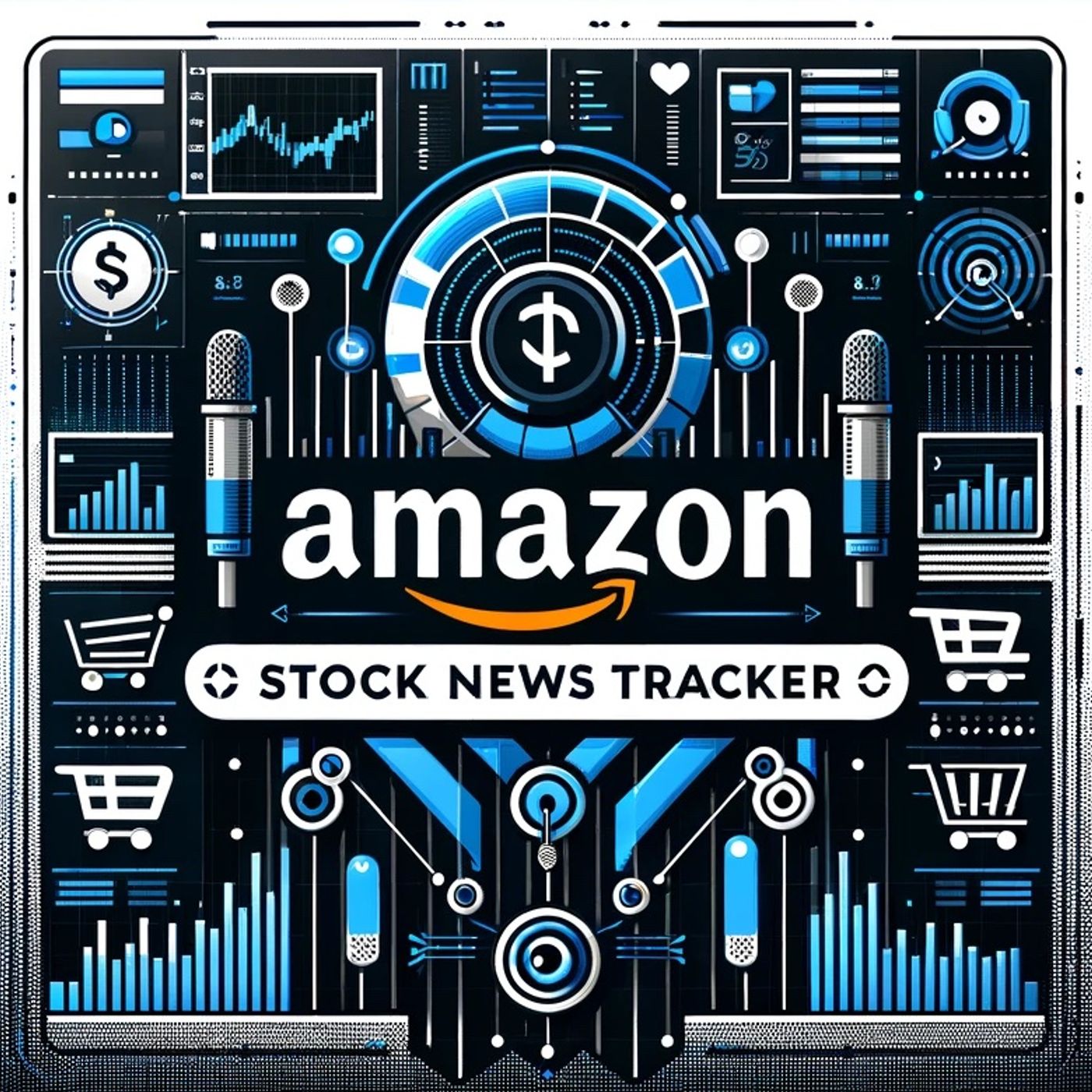 Logo of the podcast Amazon Stock News Tracker