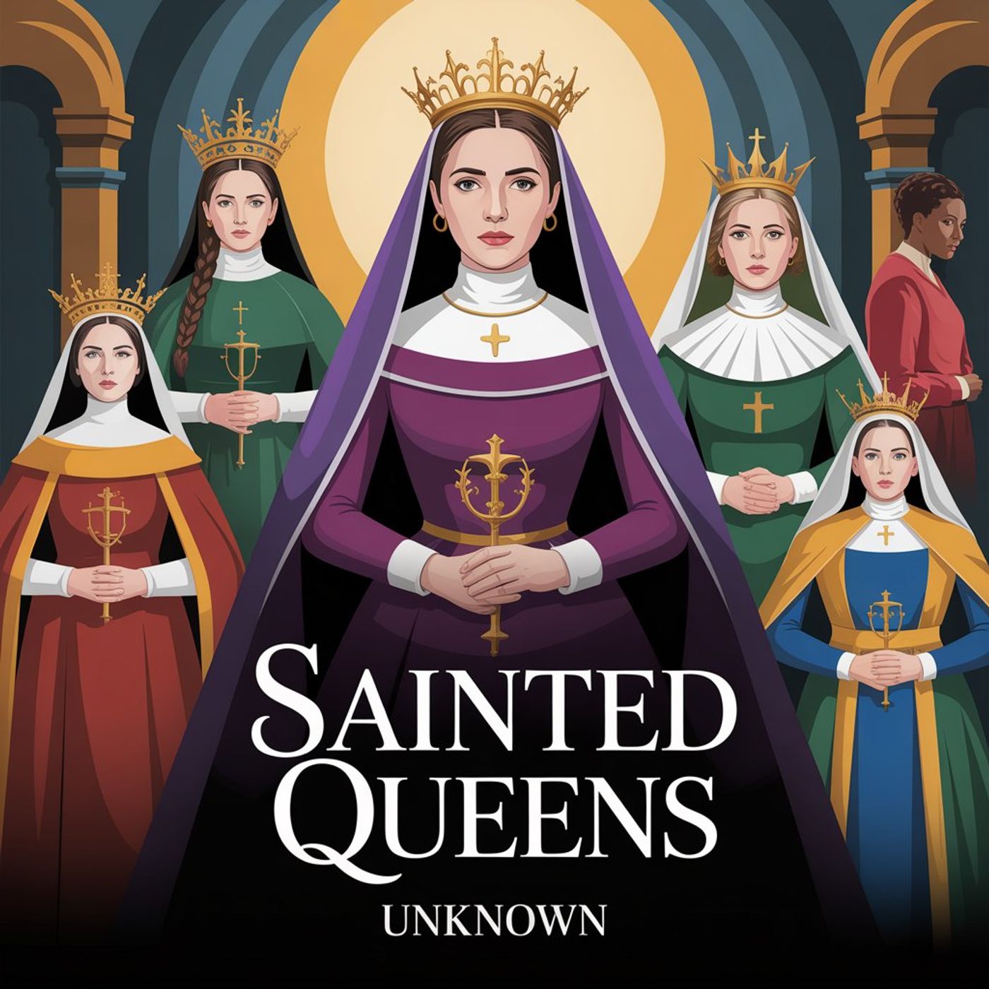 Sainted Queens : Biographies of Holy Monarchs