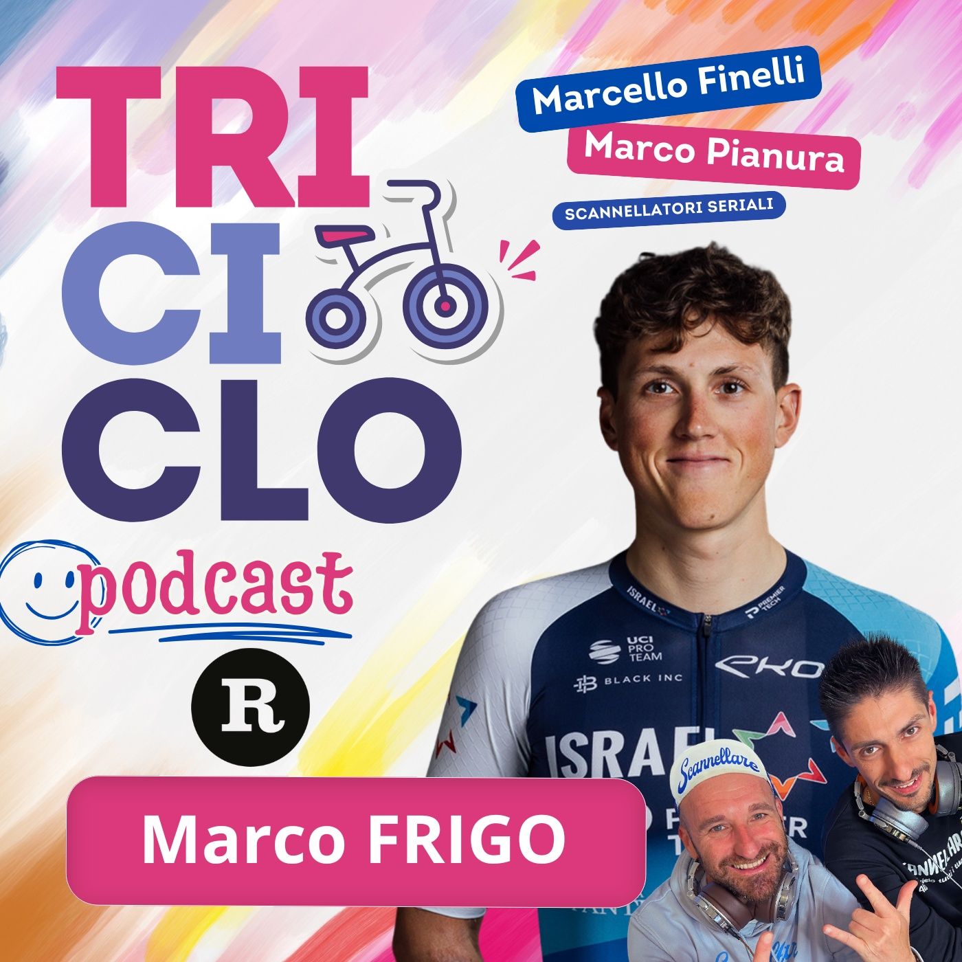 Marco Frigo: Aneddoti, Risate e il Futuro del Ciclismo Italiano - podcast episode cover