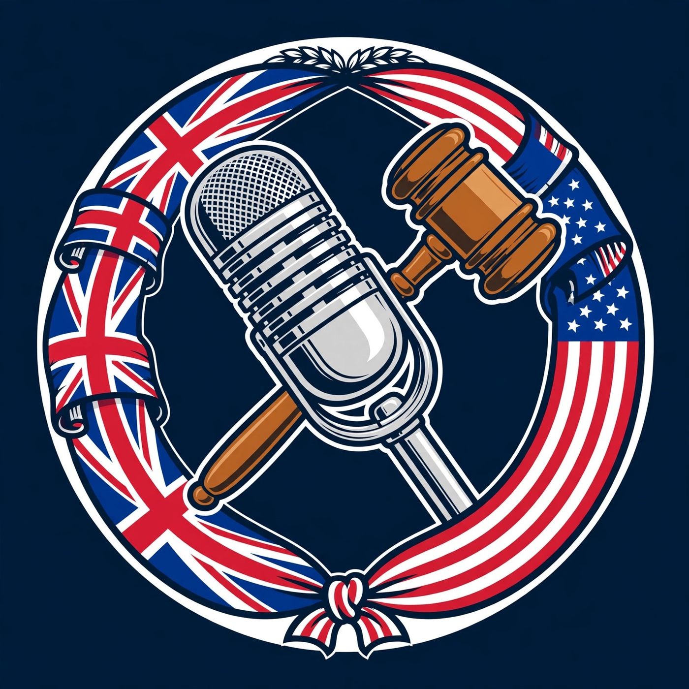 Trump v. the BBC episode artwork