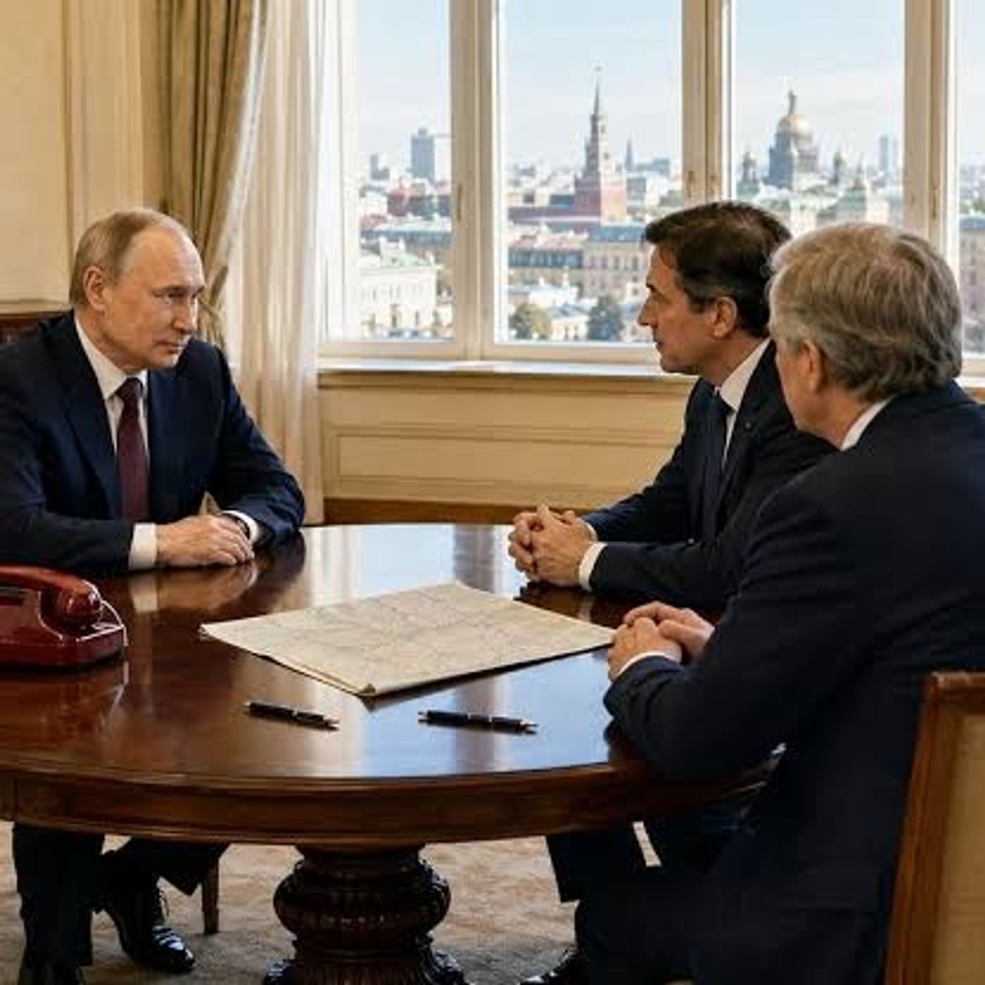 Putin pauses strikes as US envoys shuttle between Moscow and Kyiv episode artwork