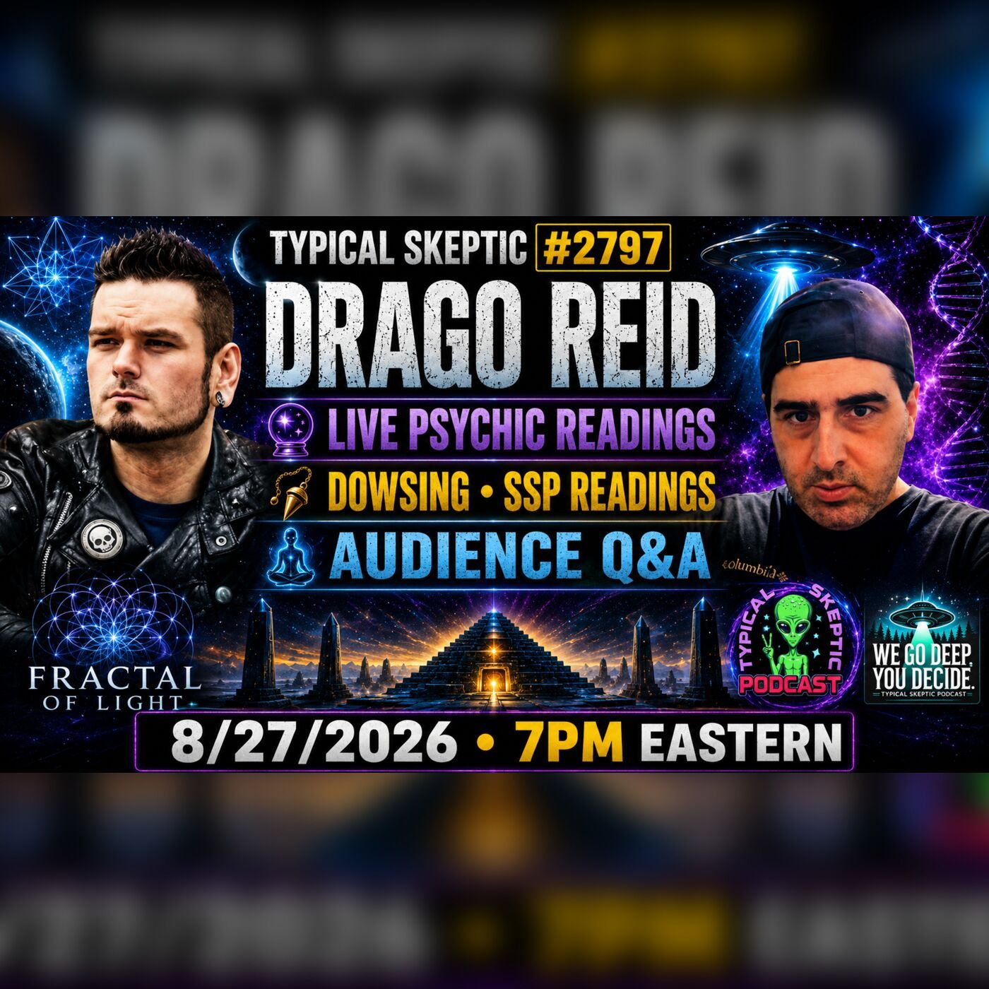 DOWSING ROD & ORACLE READINGS | Drago Reid | Typical Skeptic #2797 episode artwork
