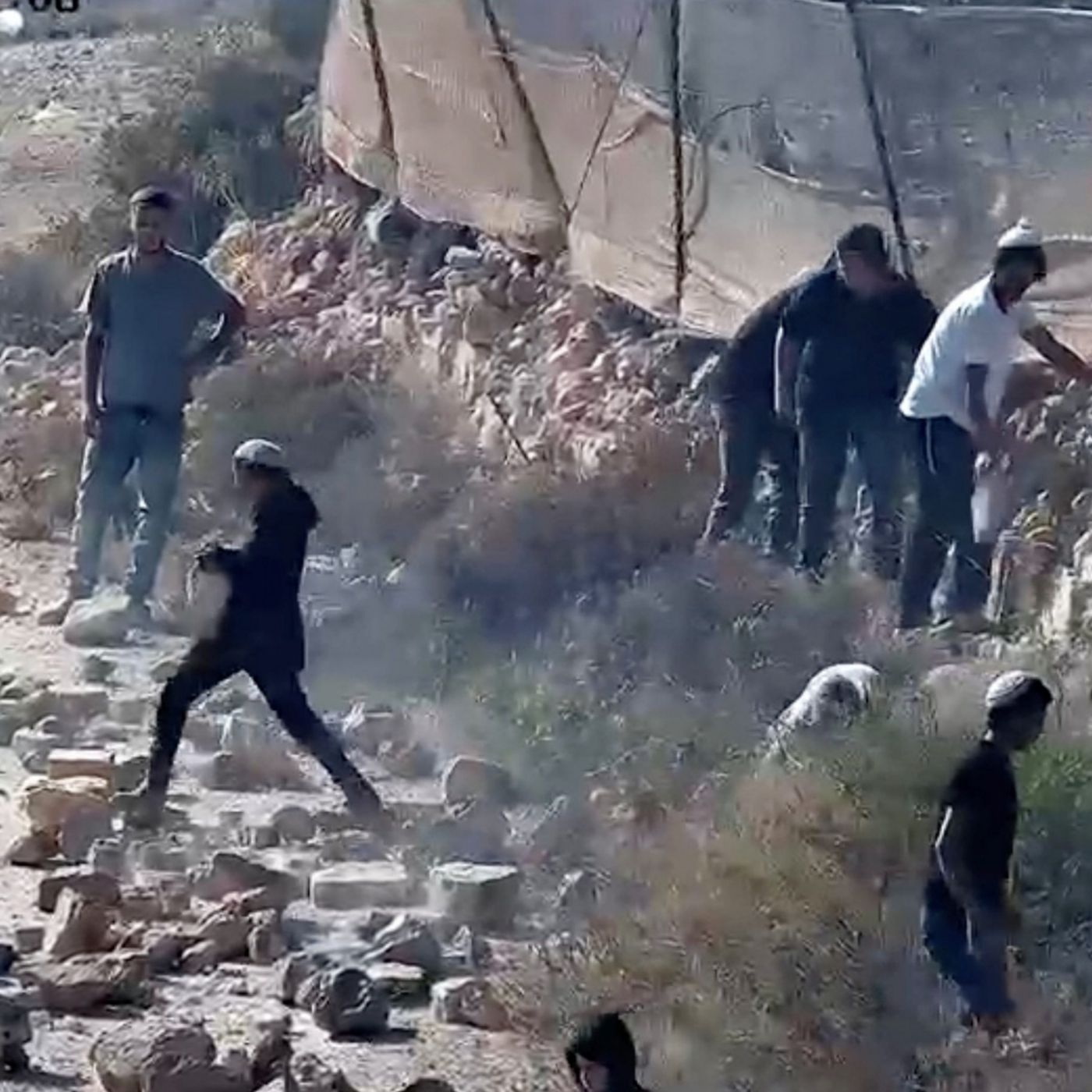 Israeli settlers trap Palestinians in their West Bank homes episode artwork