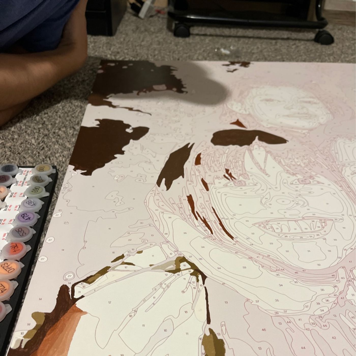 Painting in the ward