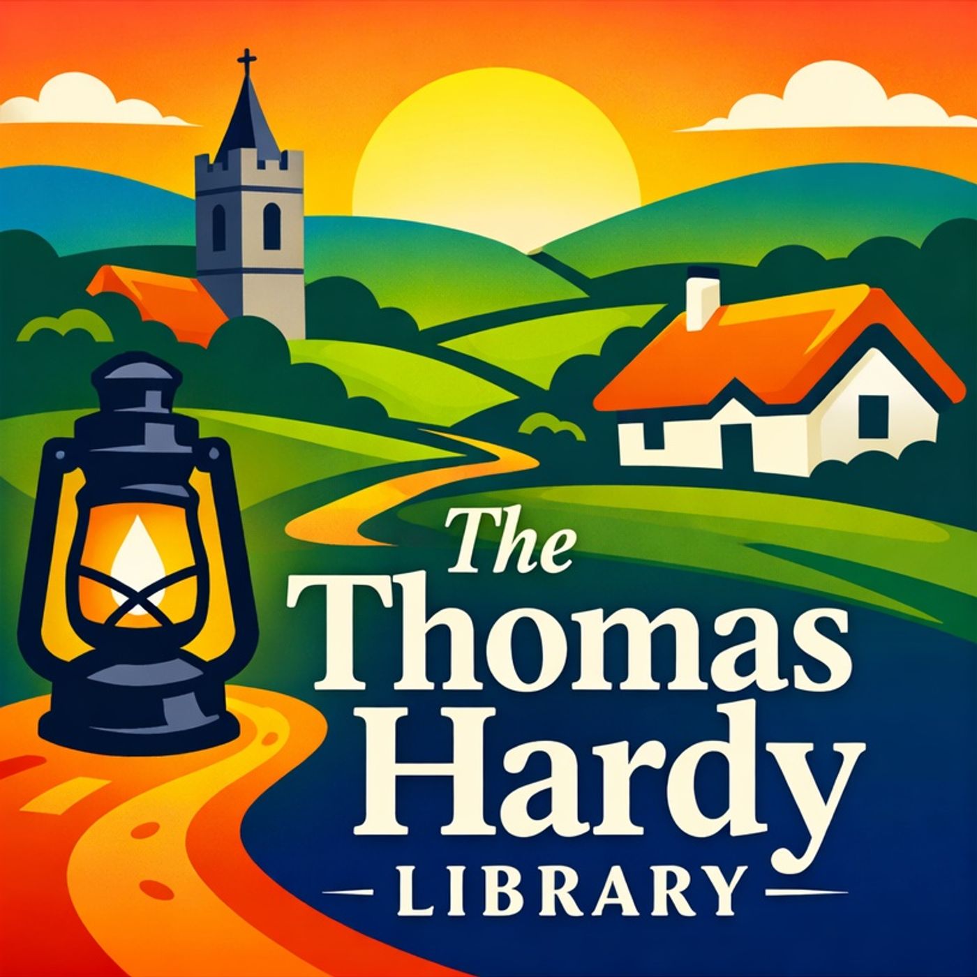 The Thomas Hardy Library cover art