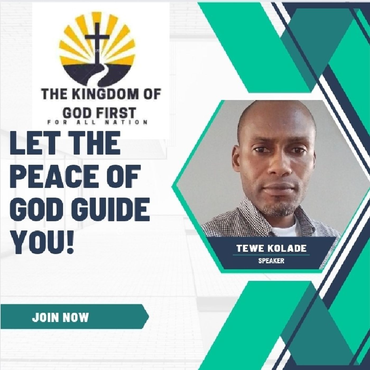 LET THE PEACE OF GOD GUIDE YOU! episode artwork