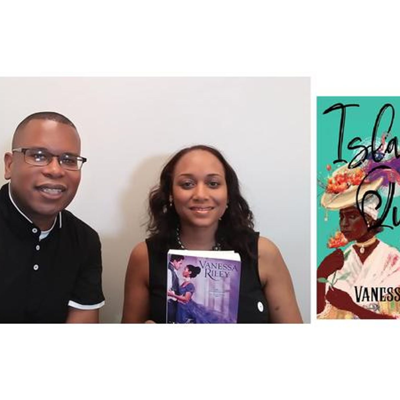 Author Vanessa Riley returns to #ConversationsLIVE to discuss ISLAND QUEEN episode artwork