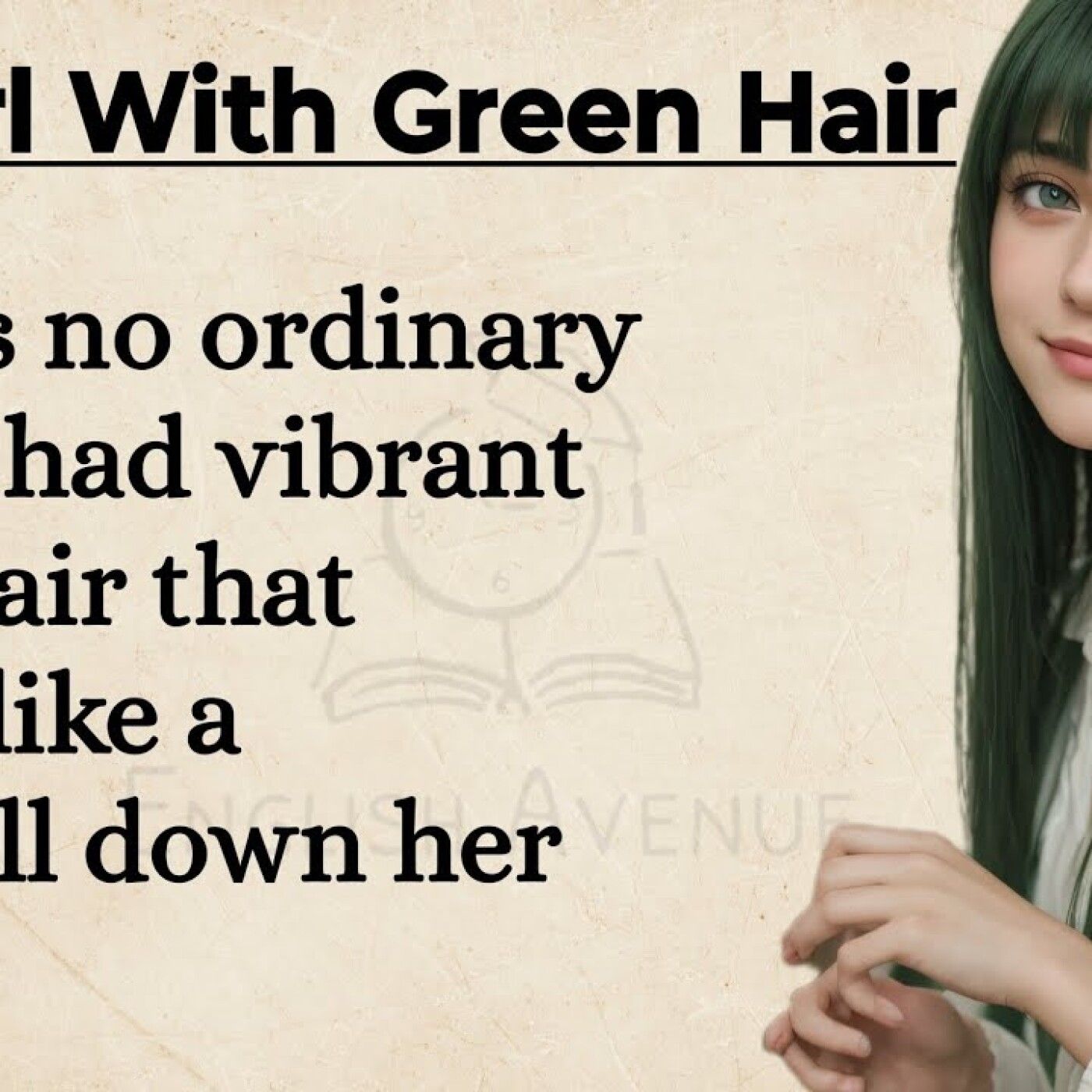 The Girl with Green Hair | English Short Story Level 1🔥 | Improve Your Speaking And Listening Skills episode artwork