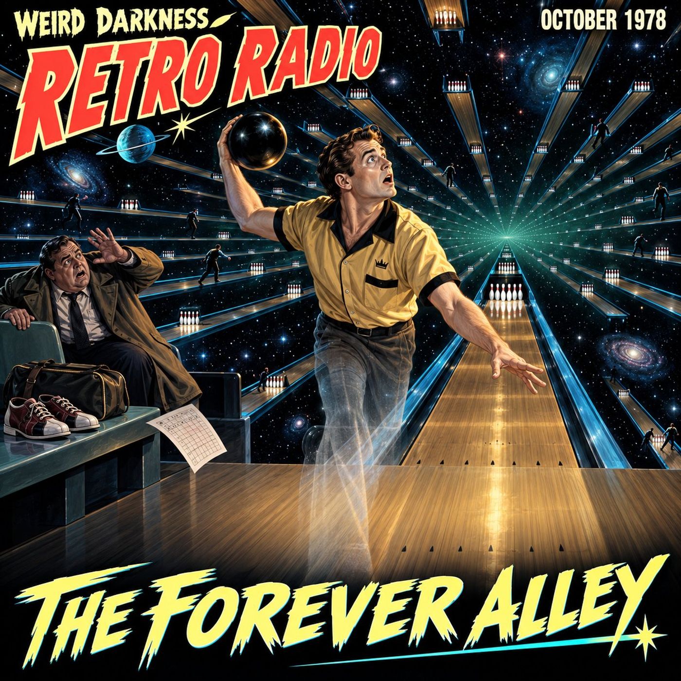 THE FOREVER ALLEY: What Happens To A Bowling Alley After Midnight? | #RetroRadio