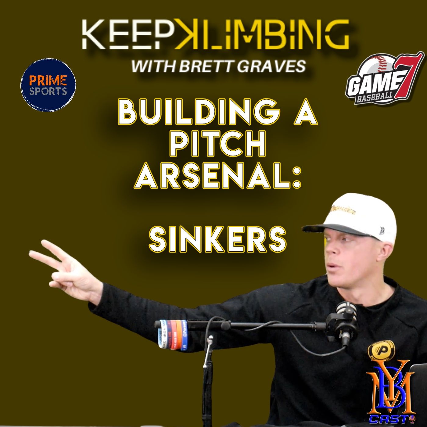 Keep Klimbing | Building a Pitch Arsenal: Sinkers | YBMcast episode artwork