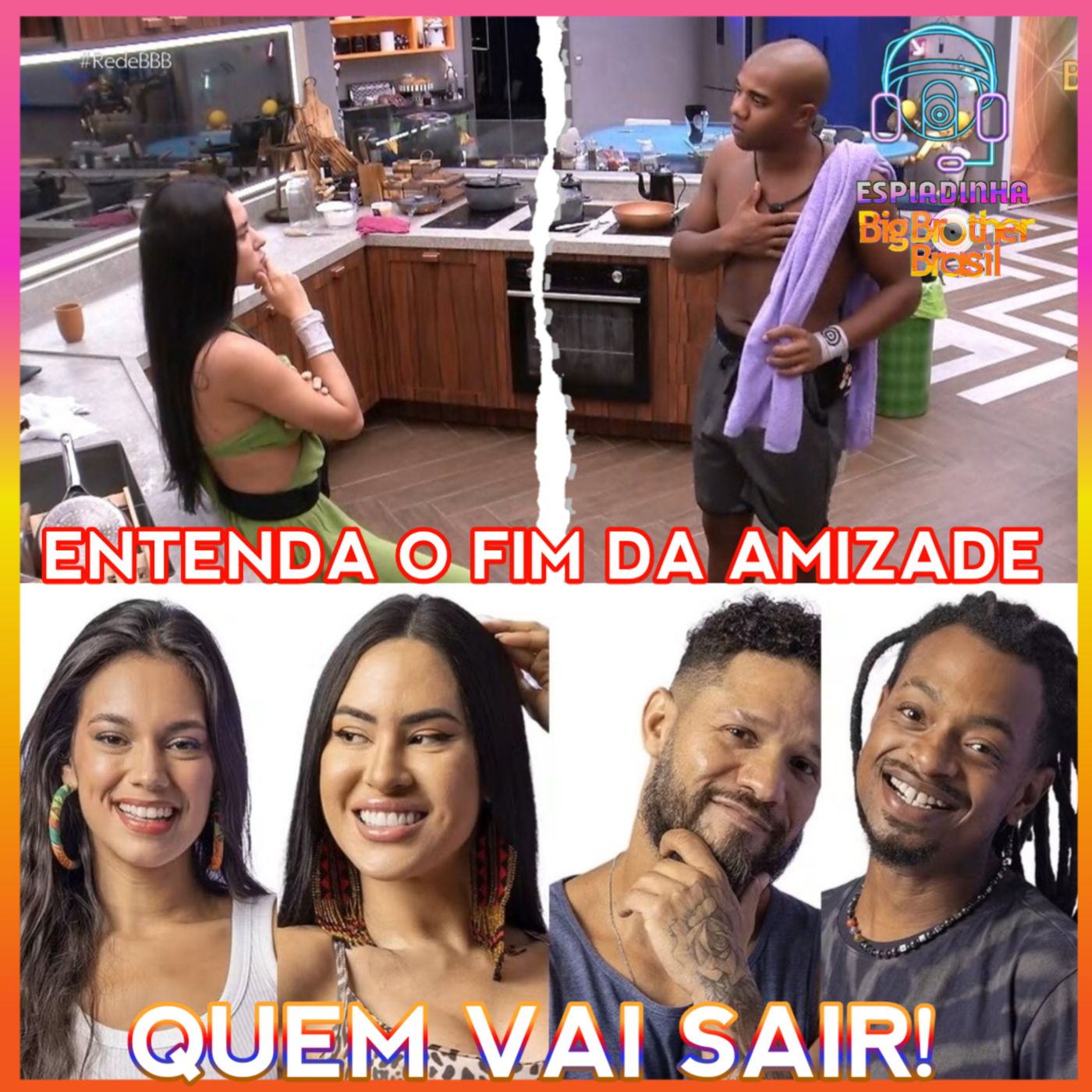 Fim da aliança de Isabelle e Davi; Paredão formado, Alane, Isabelle, Juninho e Luigi. | BBB 24