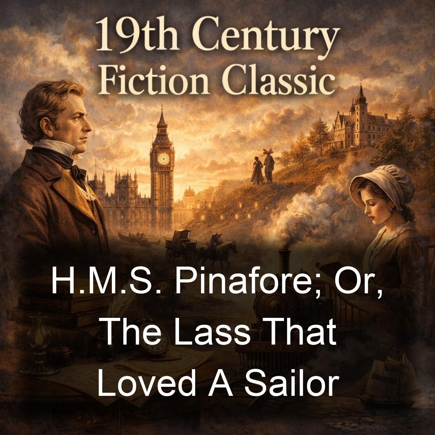 H.M.S. Pinafore; Or, The Lass That Loved A Sailor cover art