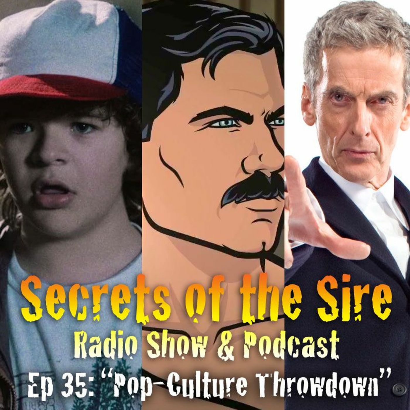 SoS Ep 35: Pop Culture Throwdown: Doctor Who Vs. Archer Vs. Stranger Things