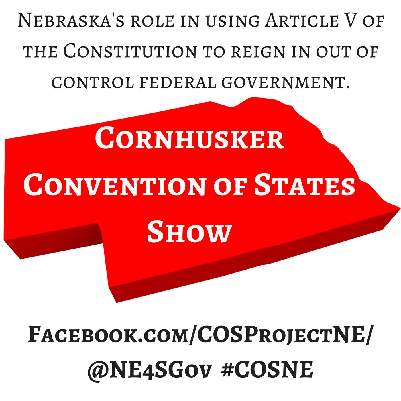 Cornhusker Convention of States Show cover art