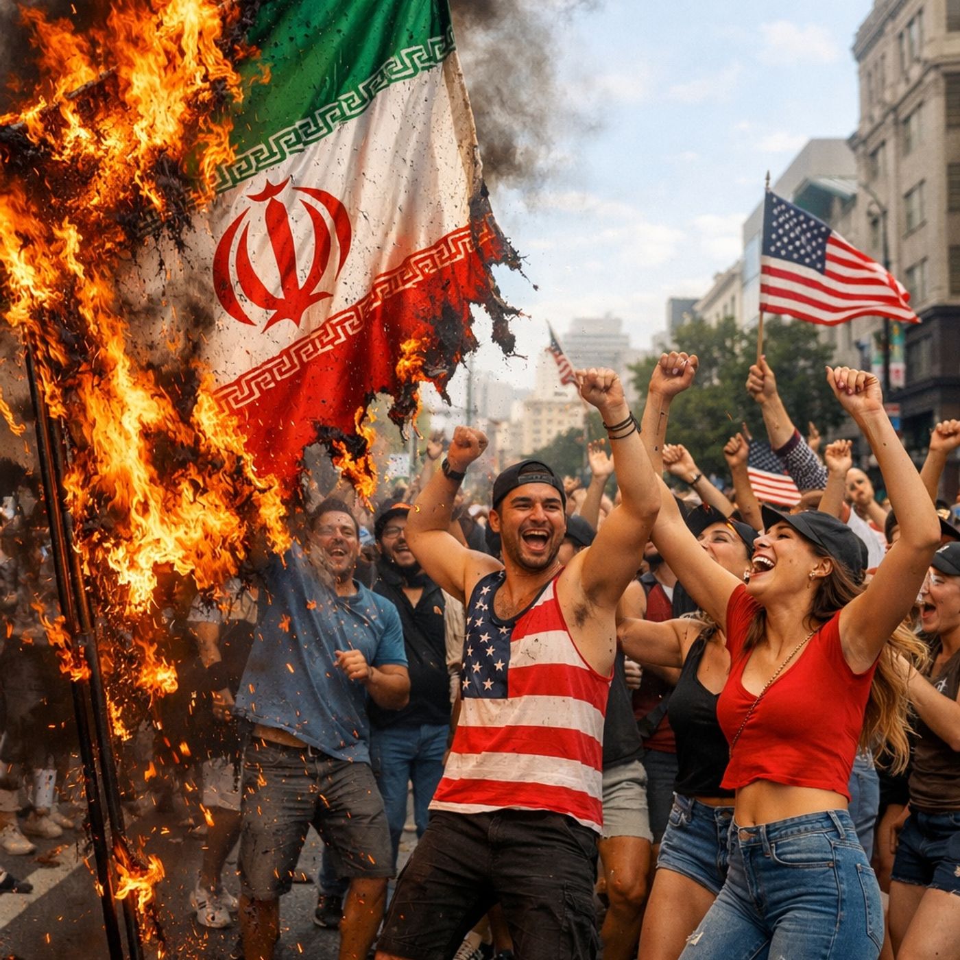 One Ayatollah Two Ayatollah Three Ayatollah BOOM!