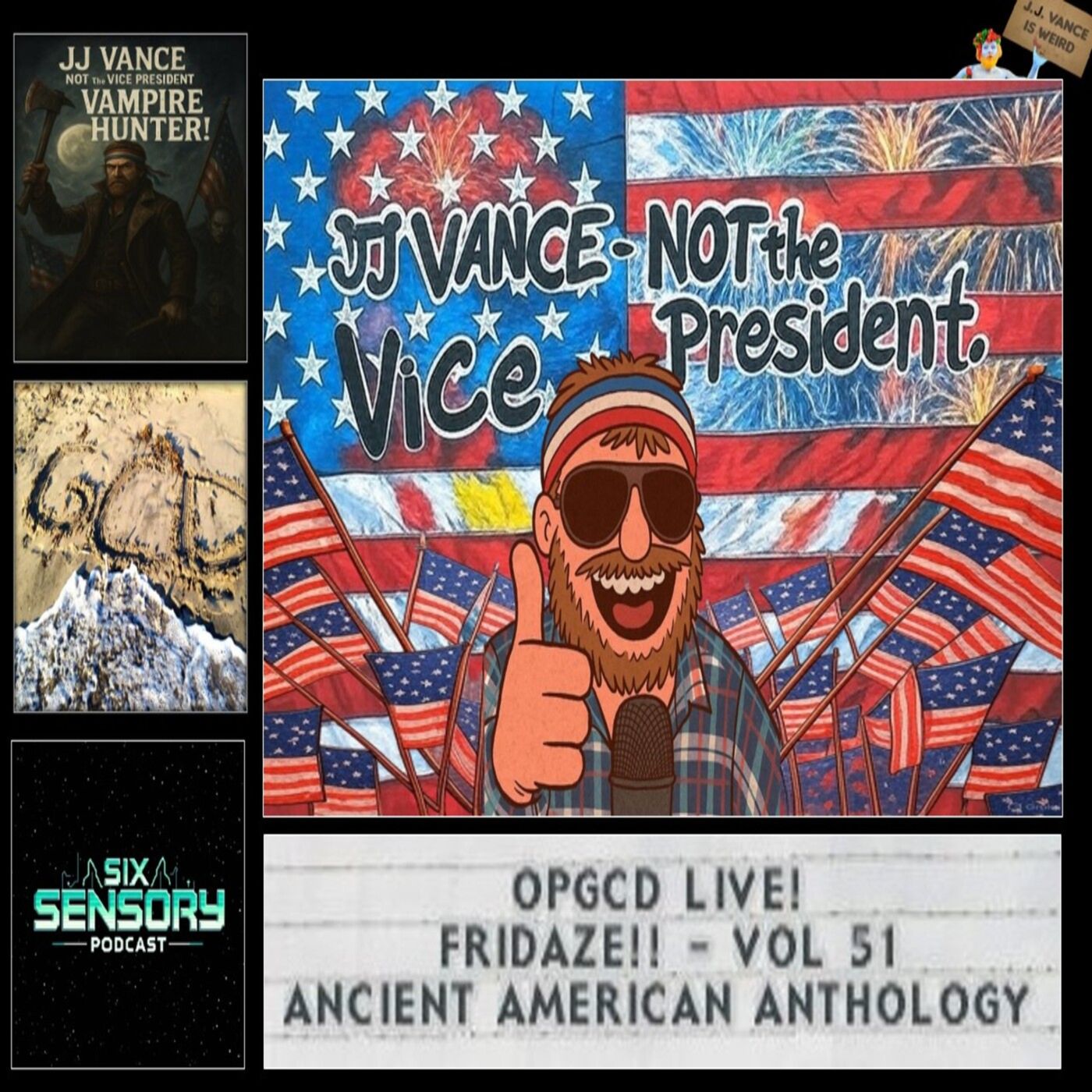 OpGCD Live! Fridaze!! - Vol 51 - Ancient American Anthology -w_Tim Constantin_Six Sensory Podcast_.mp3