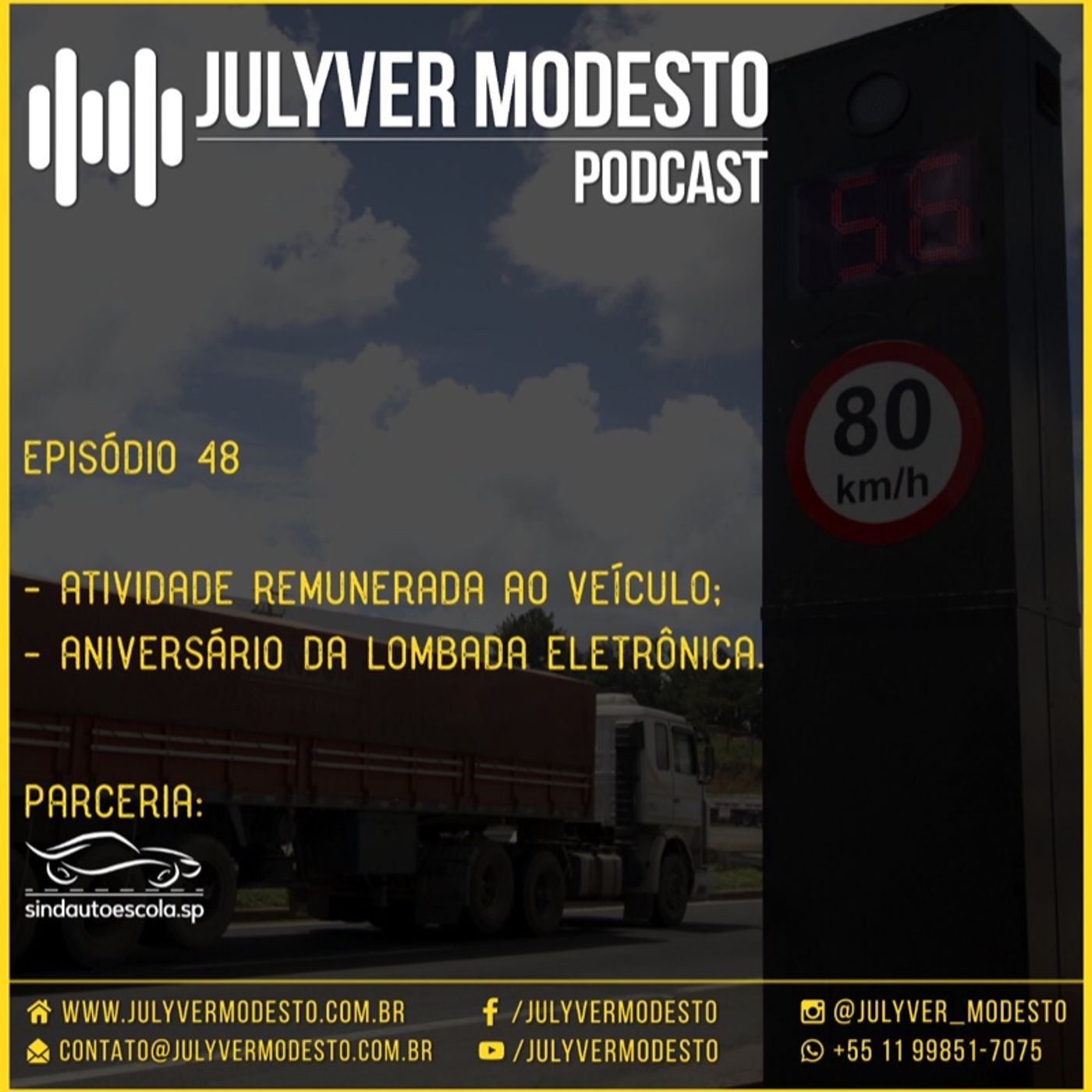 Trânsito, por Julyver Modesto