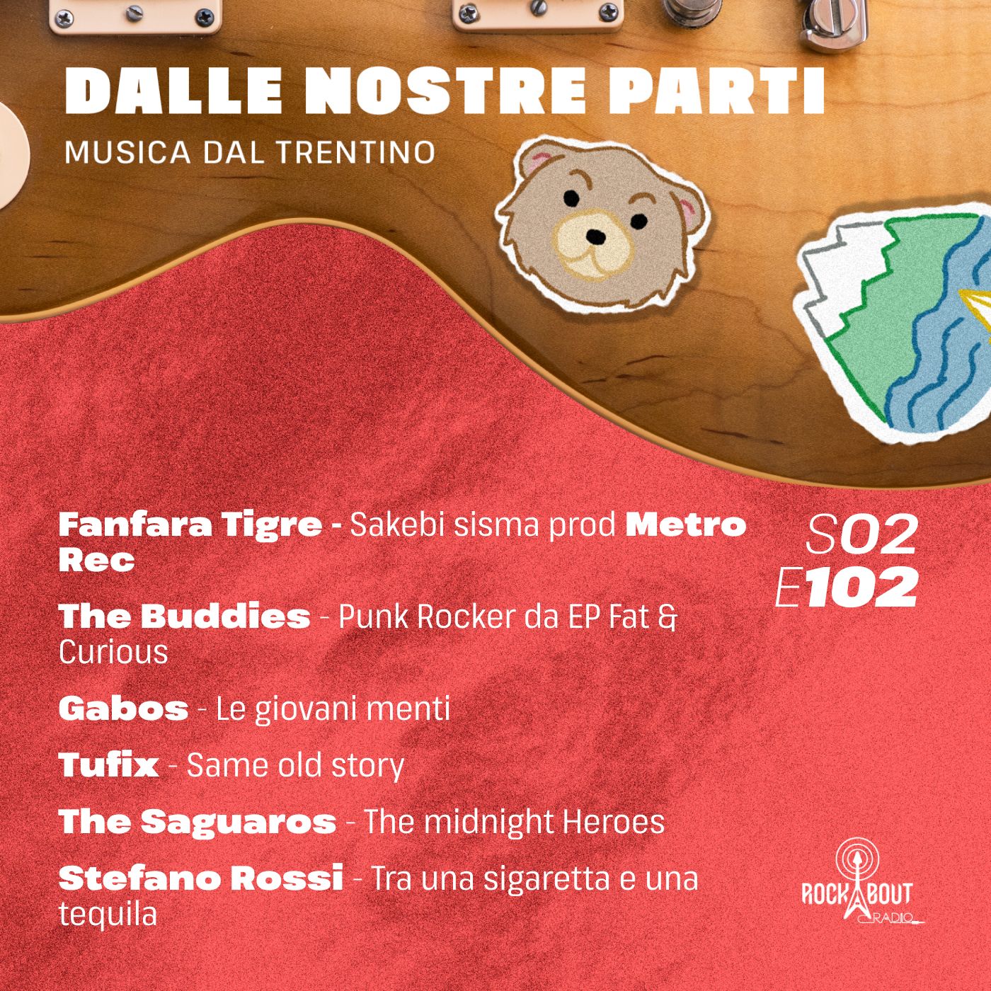 S02E102 - Fanfara Tigre, The Buddies, Gabos, Tufix, The Saguaros e Stefano Rossi episode artwork