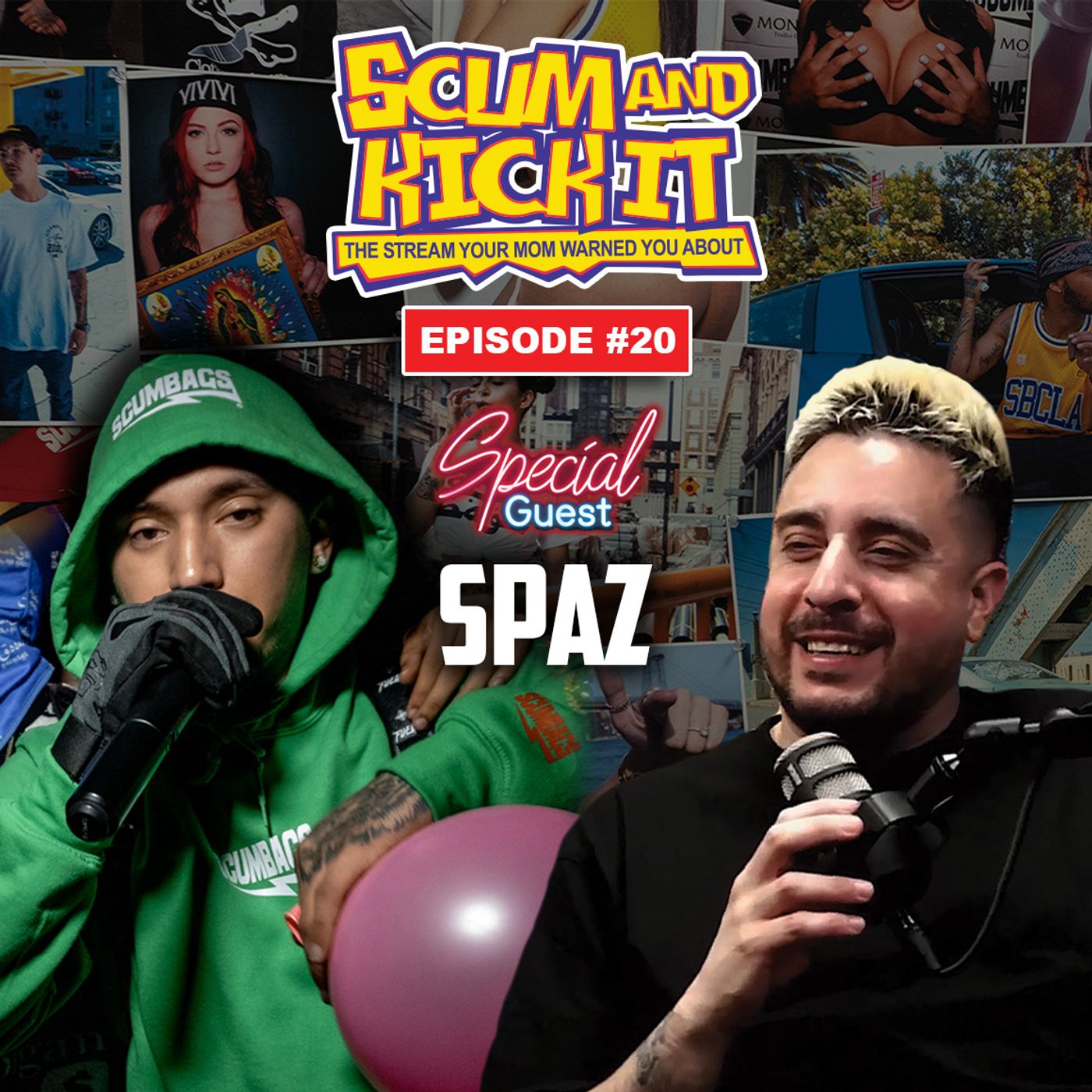 Stream 20 | w/ Spaz, skating with Suede, making music and more