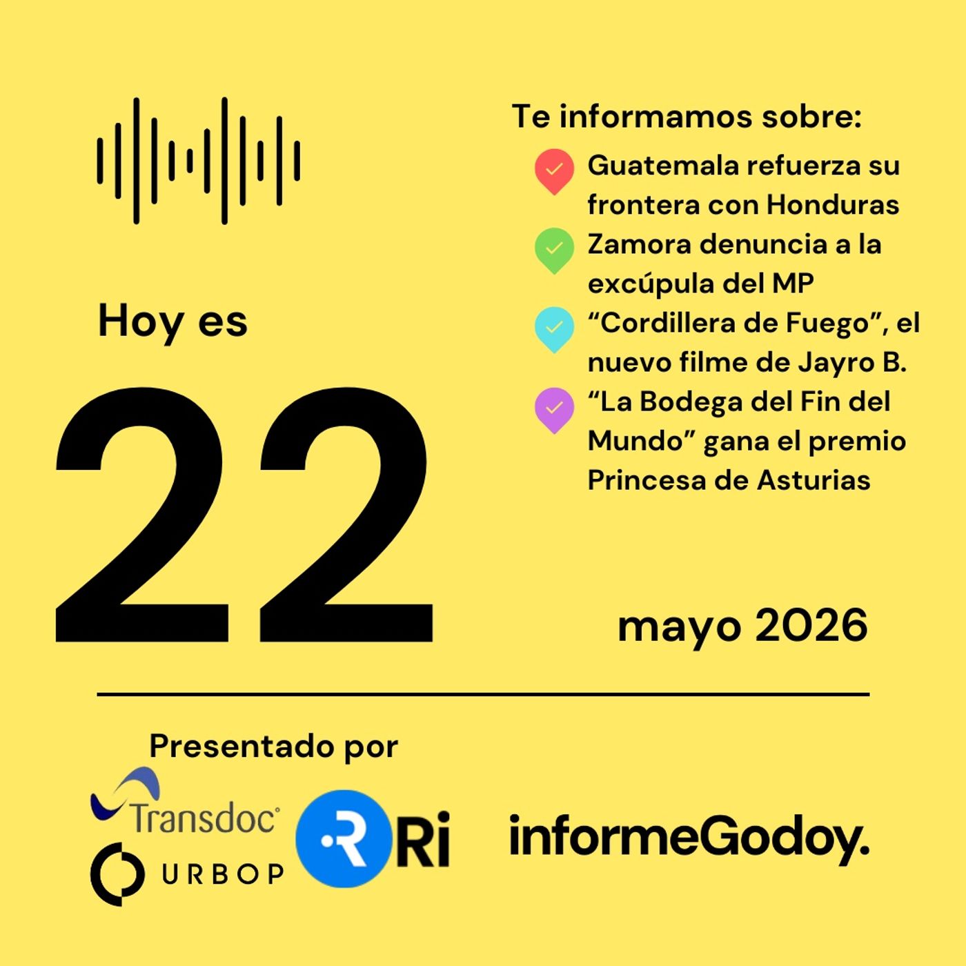 22 de mayo 2026 episode artwork