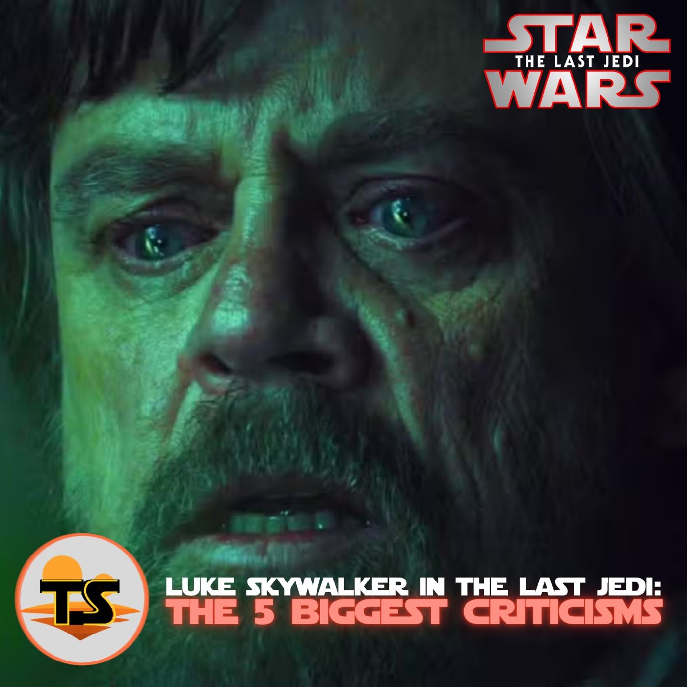 Luke Skywalker in The Last Jedi: The 5 Biggest Criticisms Explained episode artwork