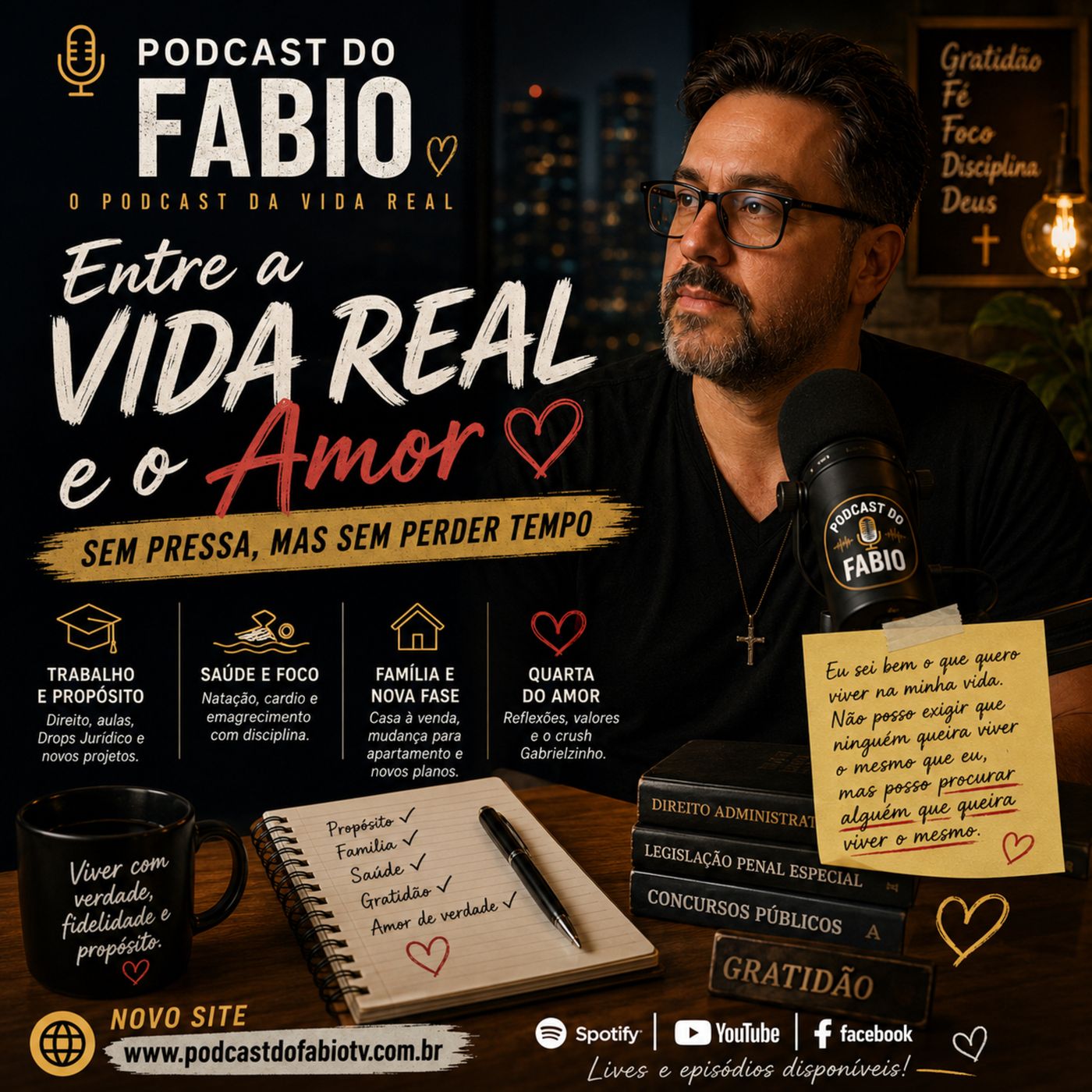 12 de Agosto de 2026 - Entre a Vida Real e o Amor: Sem Pressa, Mas Sem Perder Tempo.