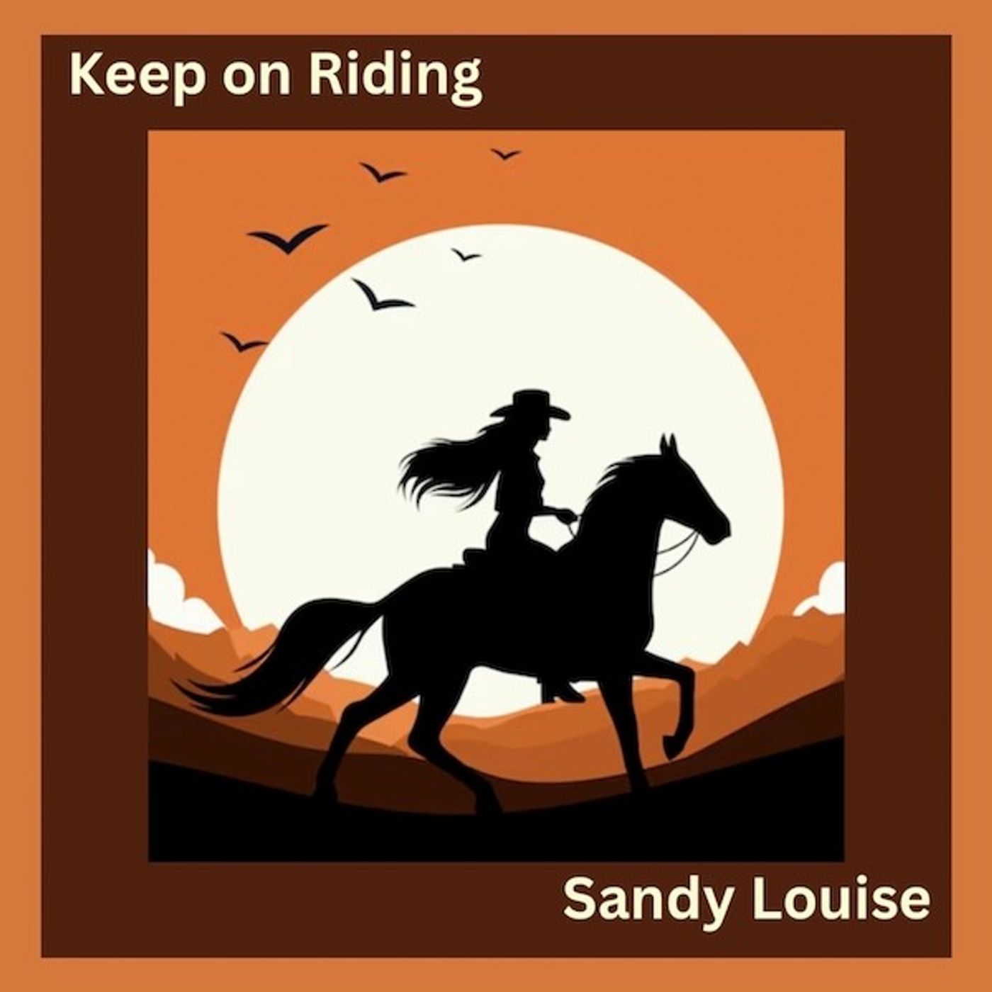 Sandy Lousie talks about her new song  - Keep On Riding episode artwork