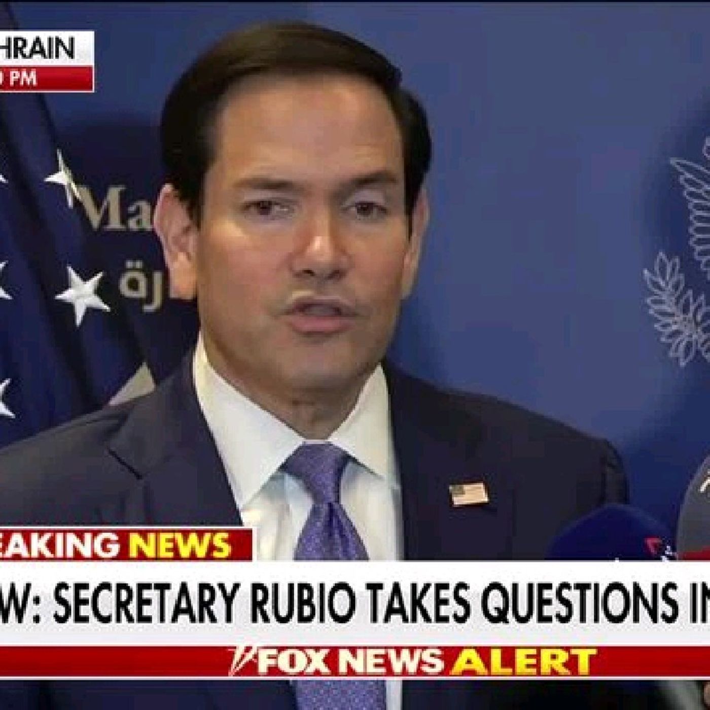 NEW: Secretary of State Marco Rubio pushes back on propaganda and lies being put out by the Iranian episode artwork