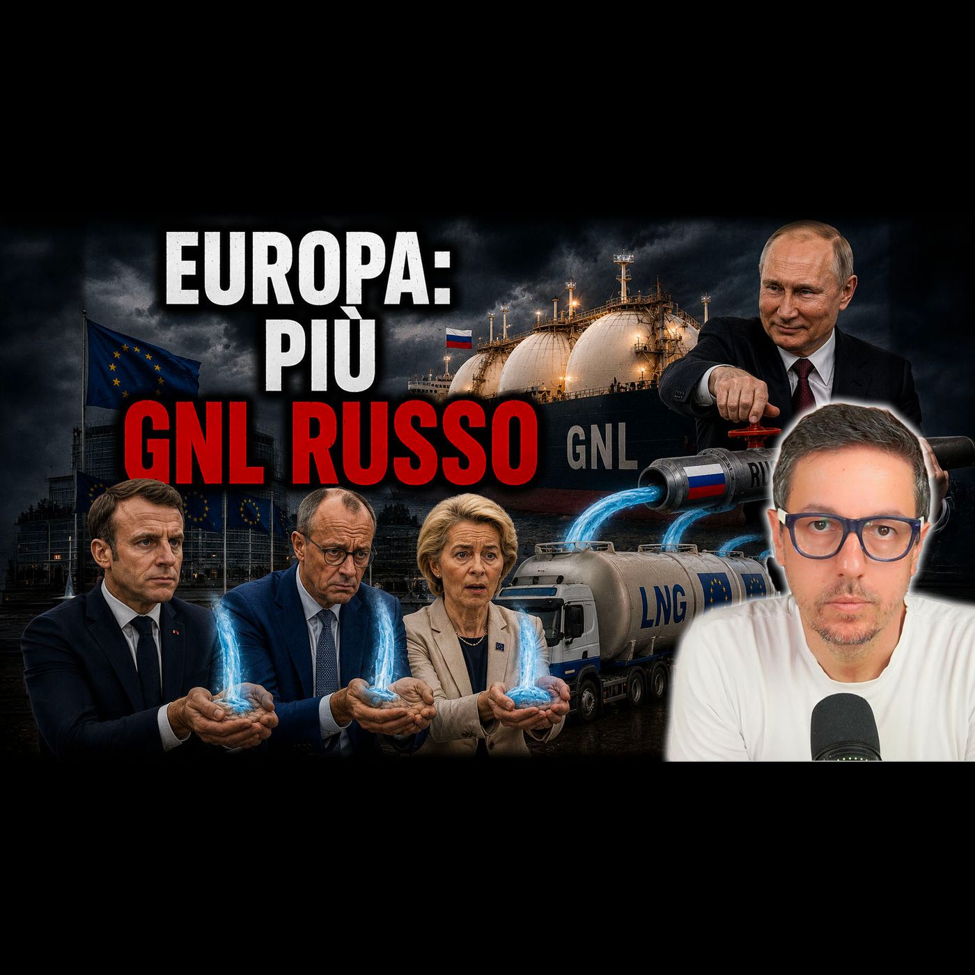 L’EUROPA IN TRAPPOLA. NON PUÒ RINUNCIARE AL GAS RUSSO episode artwork