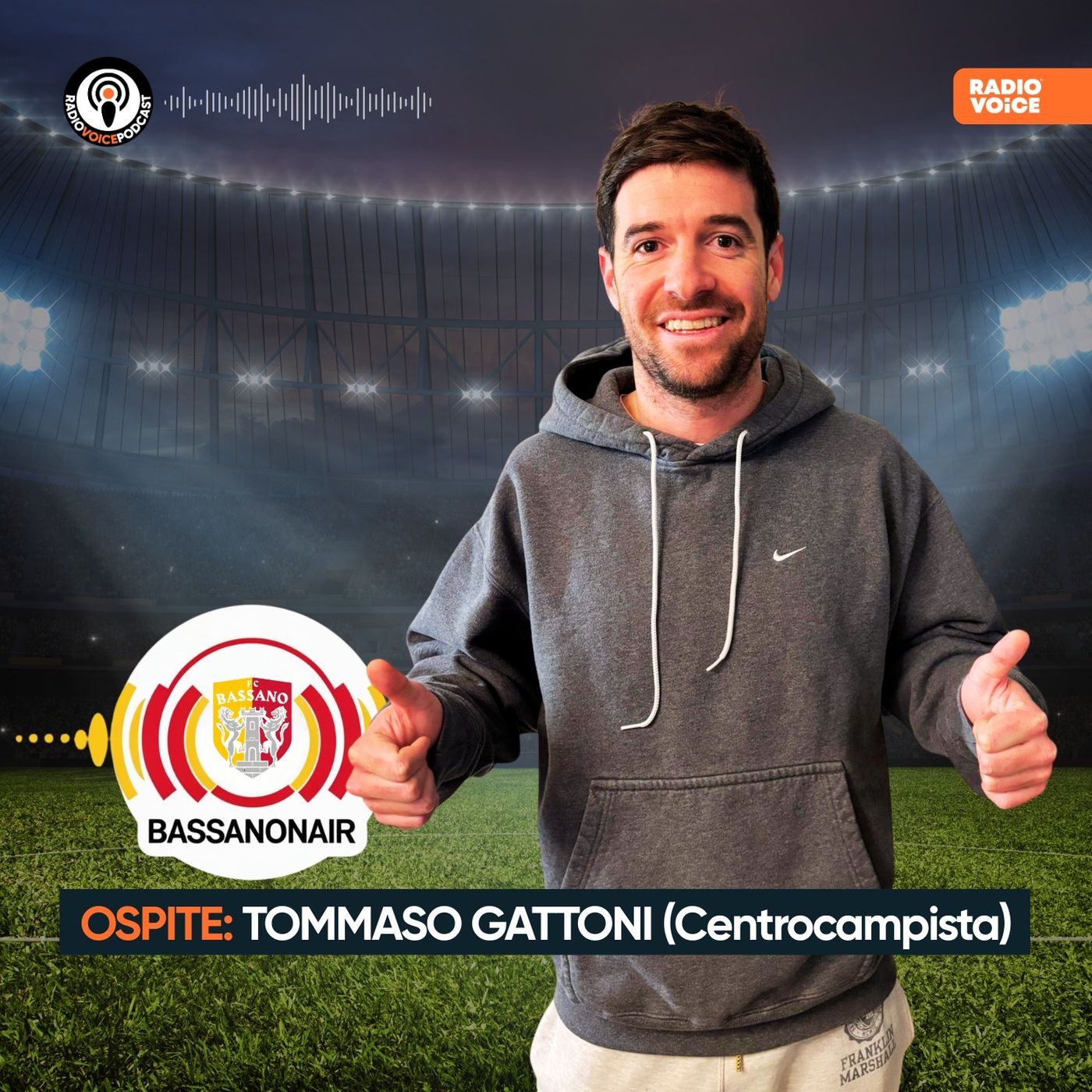 Fc BassanOnAir - Ospite: Tommaso Gattoni (Centrocampista) episode artwork