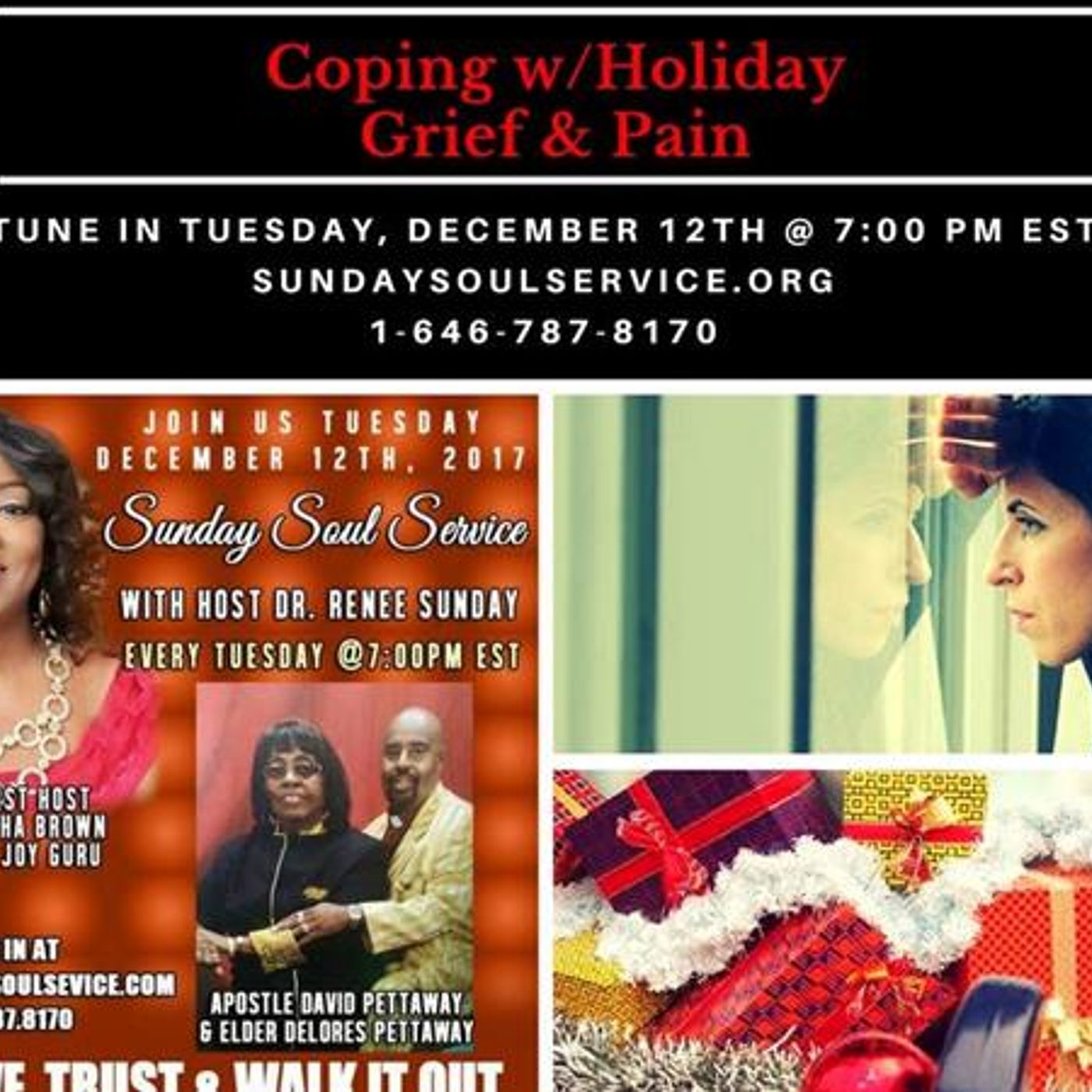 Topic: Coping with Holiday Grief and Pain Alesha Brown Apostle & Elder Pettaway episode artwork