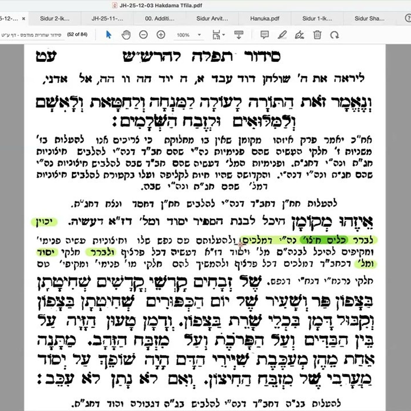 הרב יואל חקון - תפילה תשפ״ה - שיעור 042 - כוונות ההיכלות - ענ״ה - שמחת כוהן. episode artwork