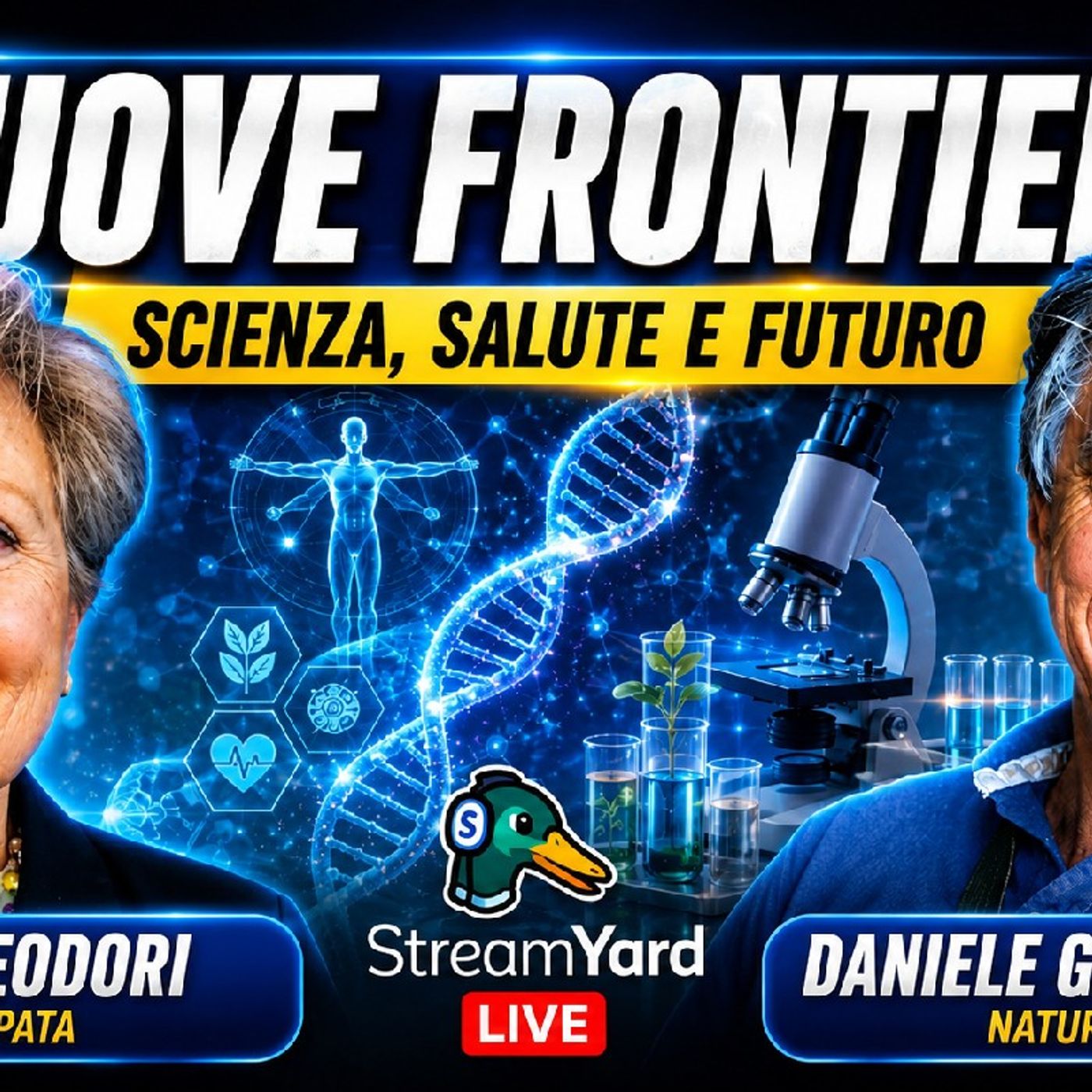 NUOVE FRONTIERE – con Daniele GIOVANARDI, Laura TEODORI | Alla Mezza episode artwork