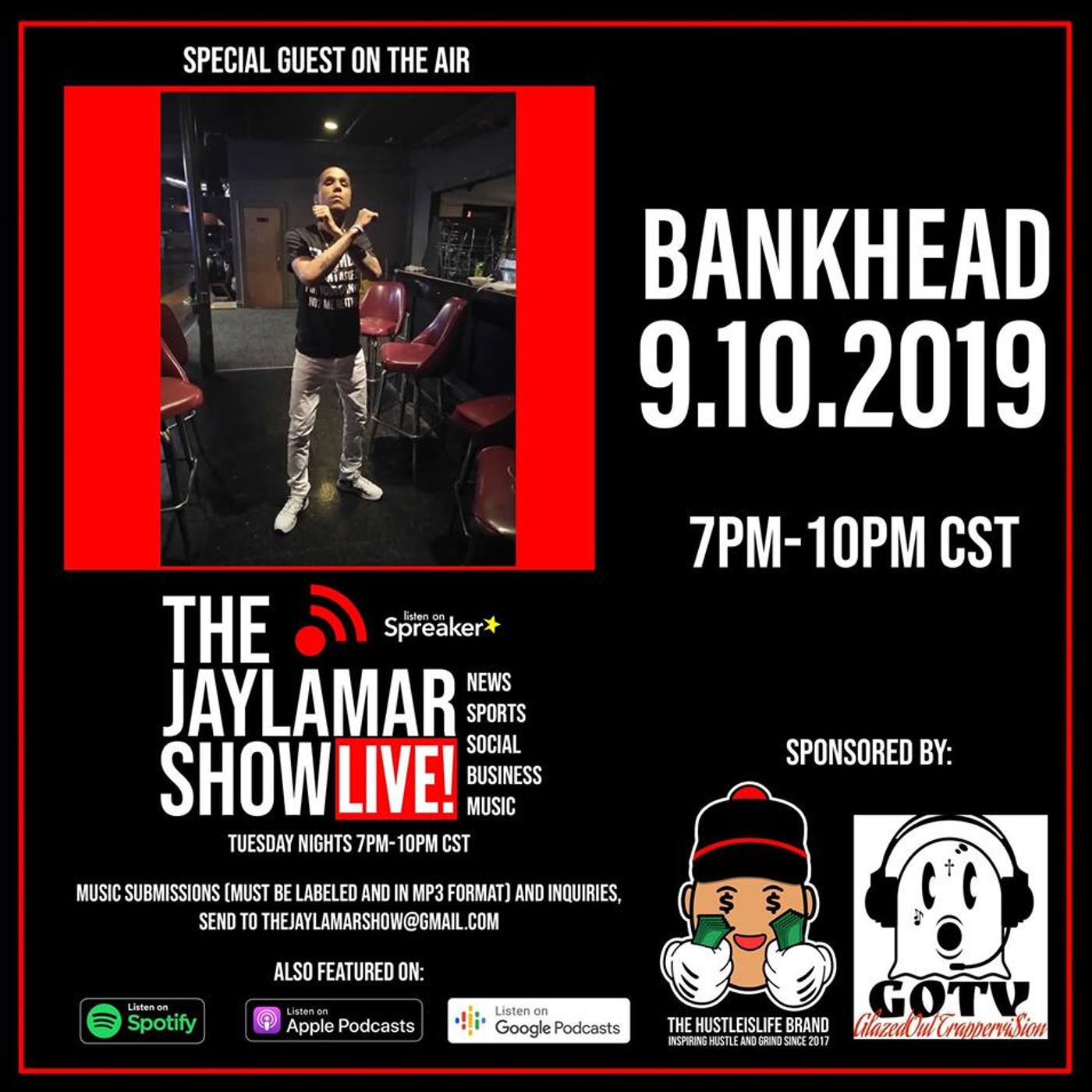 Bankhead LIVE On TheJayLamar Show Live, Talks Battle Rap episode artwork