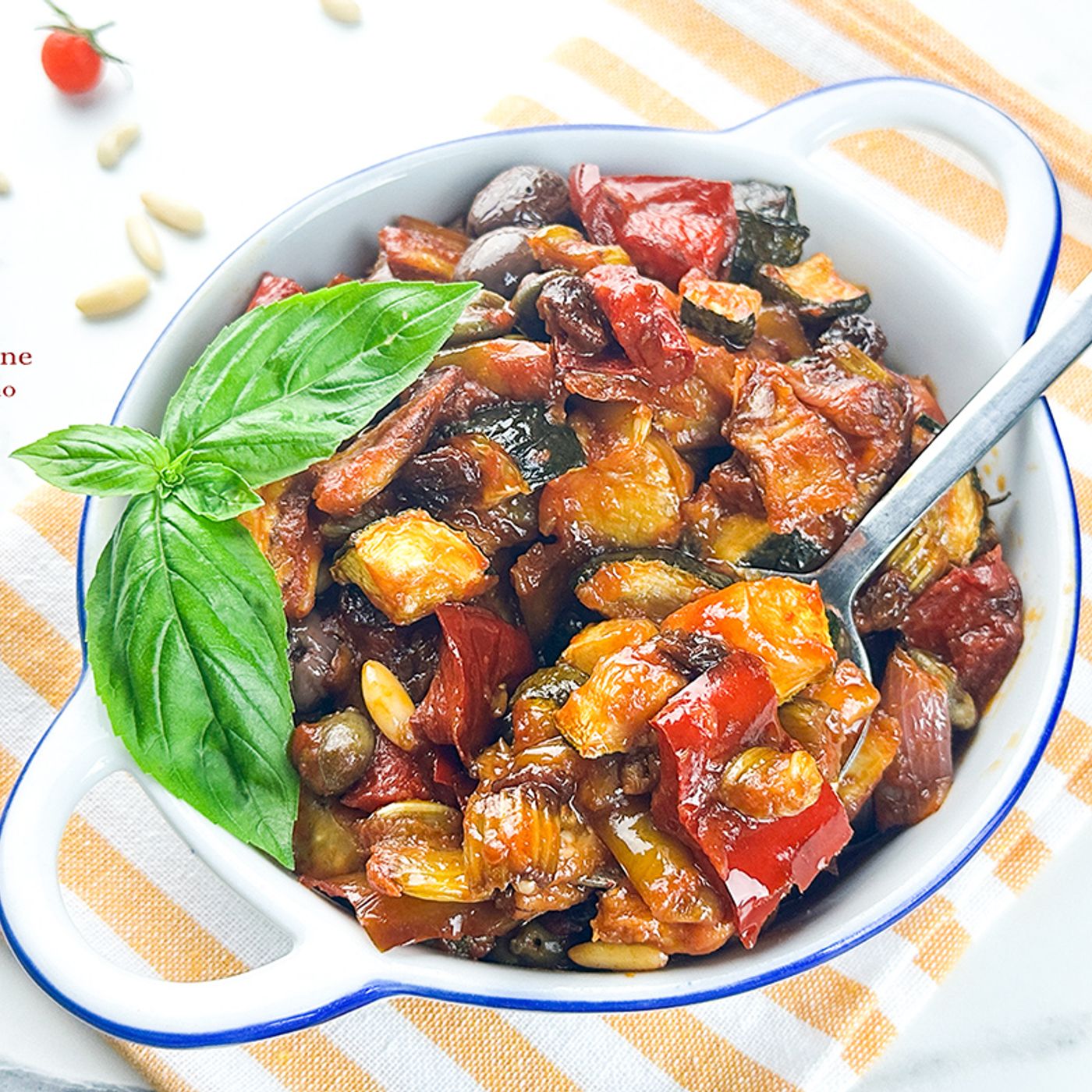 Caponata siciliana semplice e veloce con verdure miste episode artwork